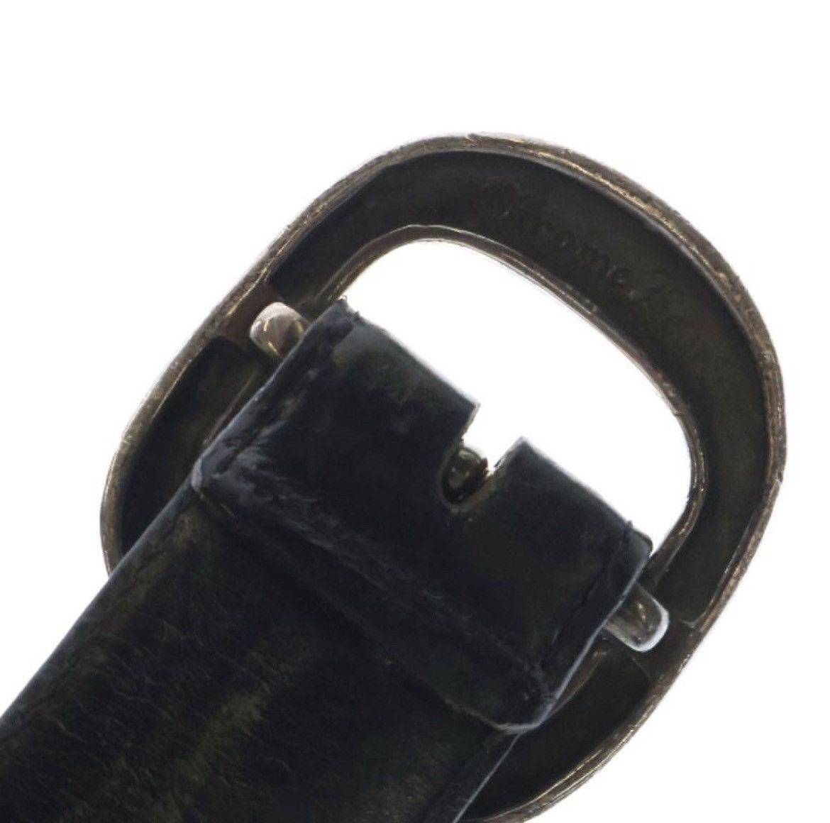 Chrome Hearts Chrome Hearts Gunslinger 1.5 Leather Belt Silver 34 Size ONE SIZE - 6 Thumbnail