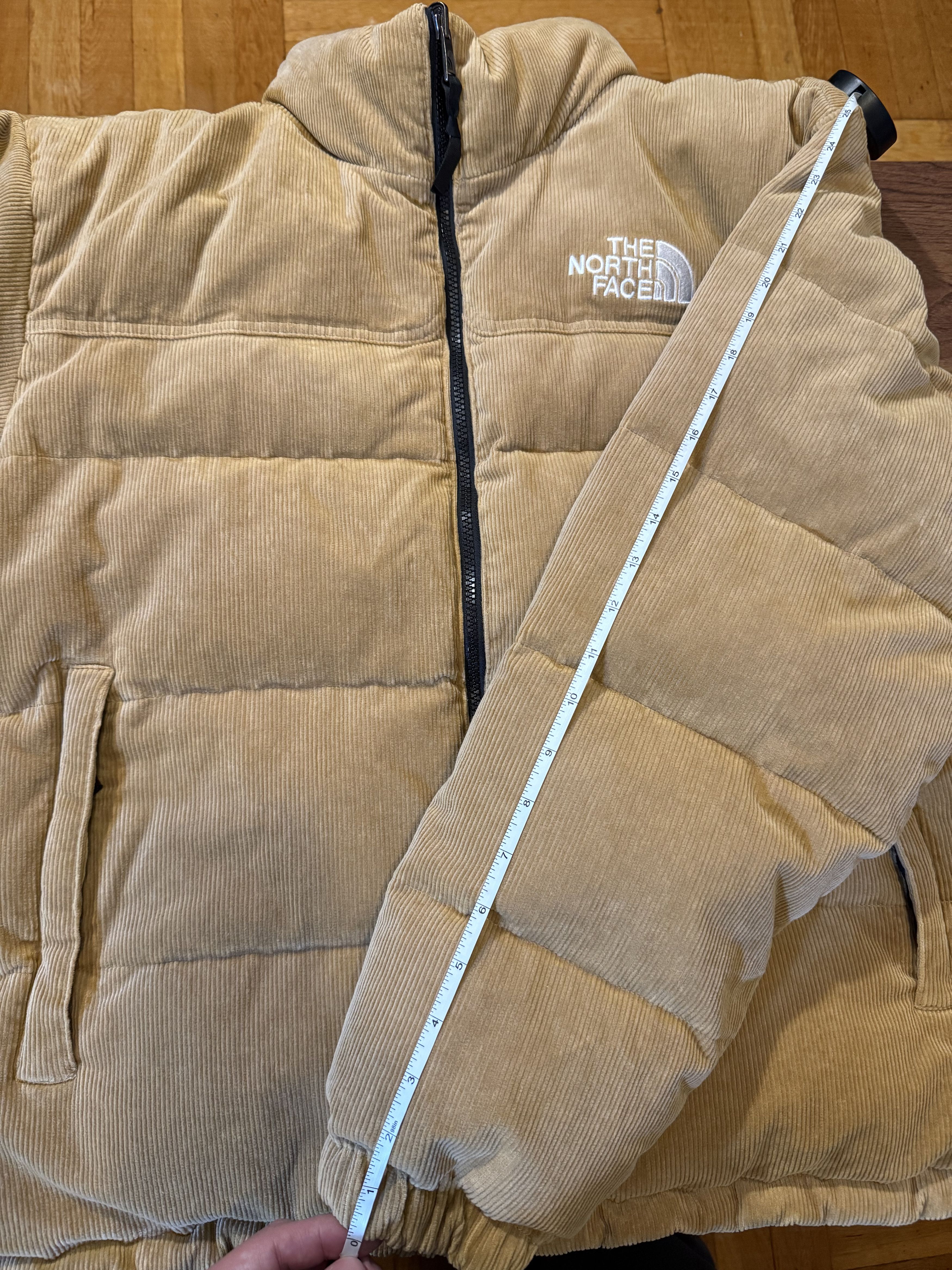 The North Face 92 Nuptse Reversible Corduroy Down Puffer Jacket Size US XL / EU 56 / 4 - 3 Thumbnail
