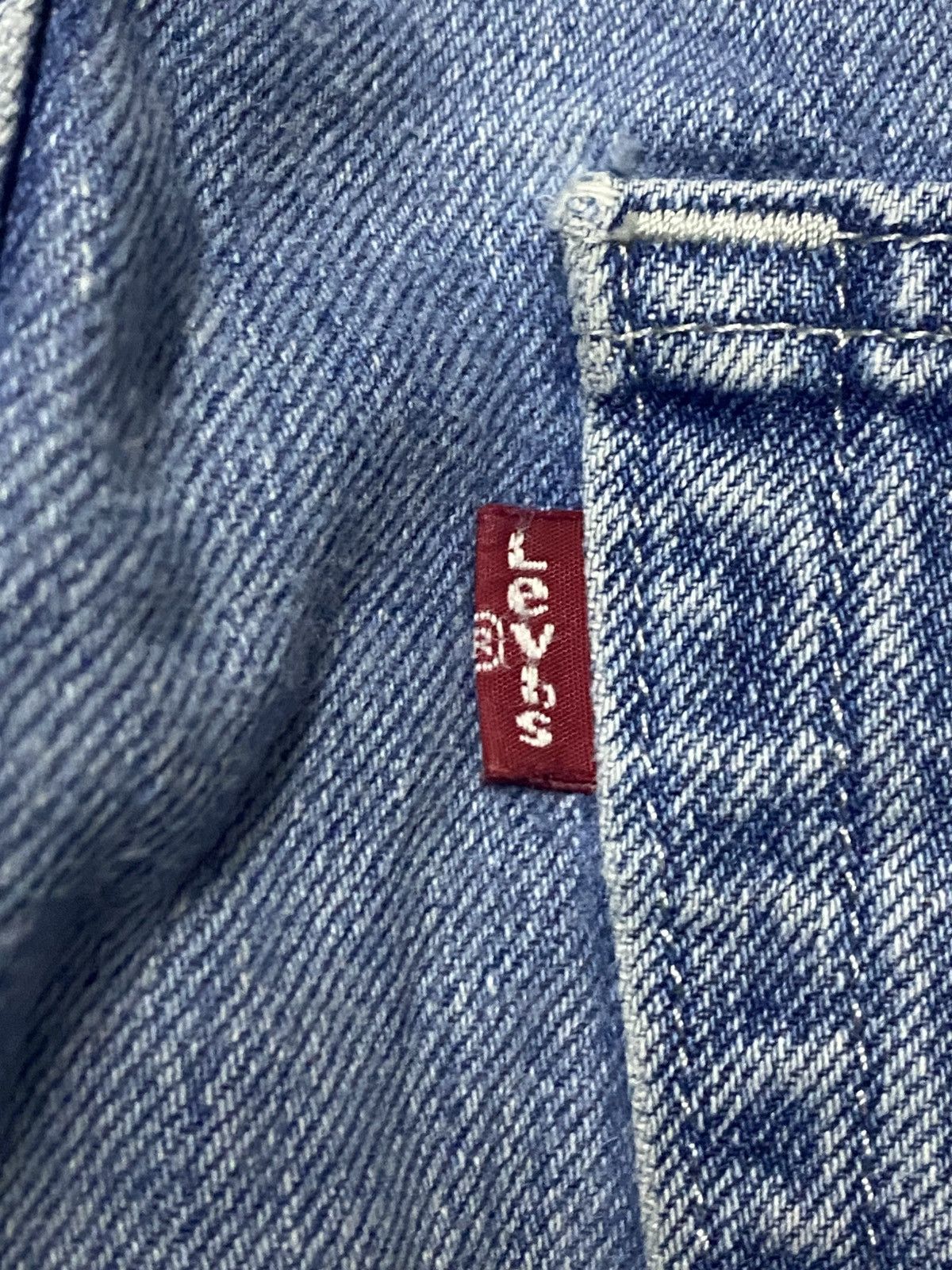 Levi's Vintage Levis 502 Y2K Carpenter Faded Wash Taperred Leg Jean Size US 32 / EU 48 - 11 Thumbnail