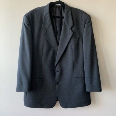 Yves Saint Laurent YVES SAINT LAURENT Mens Size 46 Wool Union Made Jacket Sport Size 46R - 2 Thumbnail