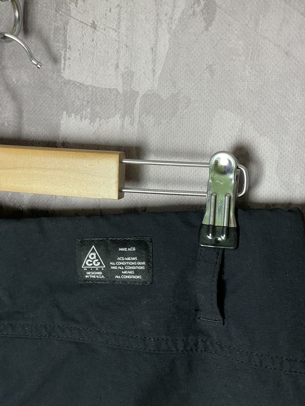 Nike × Nike ACG × Vintage Y2K NIKE ACG VTG 00s Nylon shorts long bridges rare Size 32" / US 10 / IT 46 - 9 Thumbnail