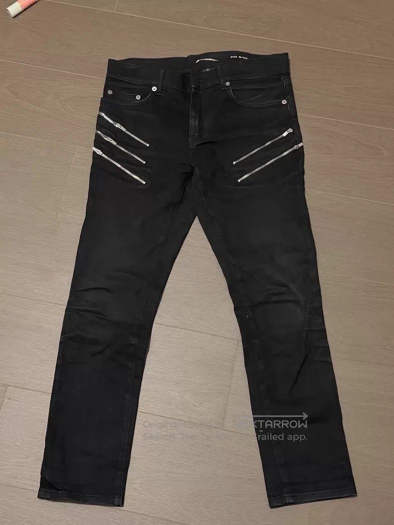 Saint Laurent Paris Saint Laurent Paris Five-pocket black denim pants i Size US 28 / EU 44 - 2 Thumbnail