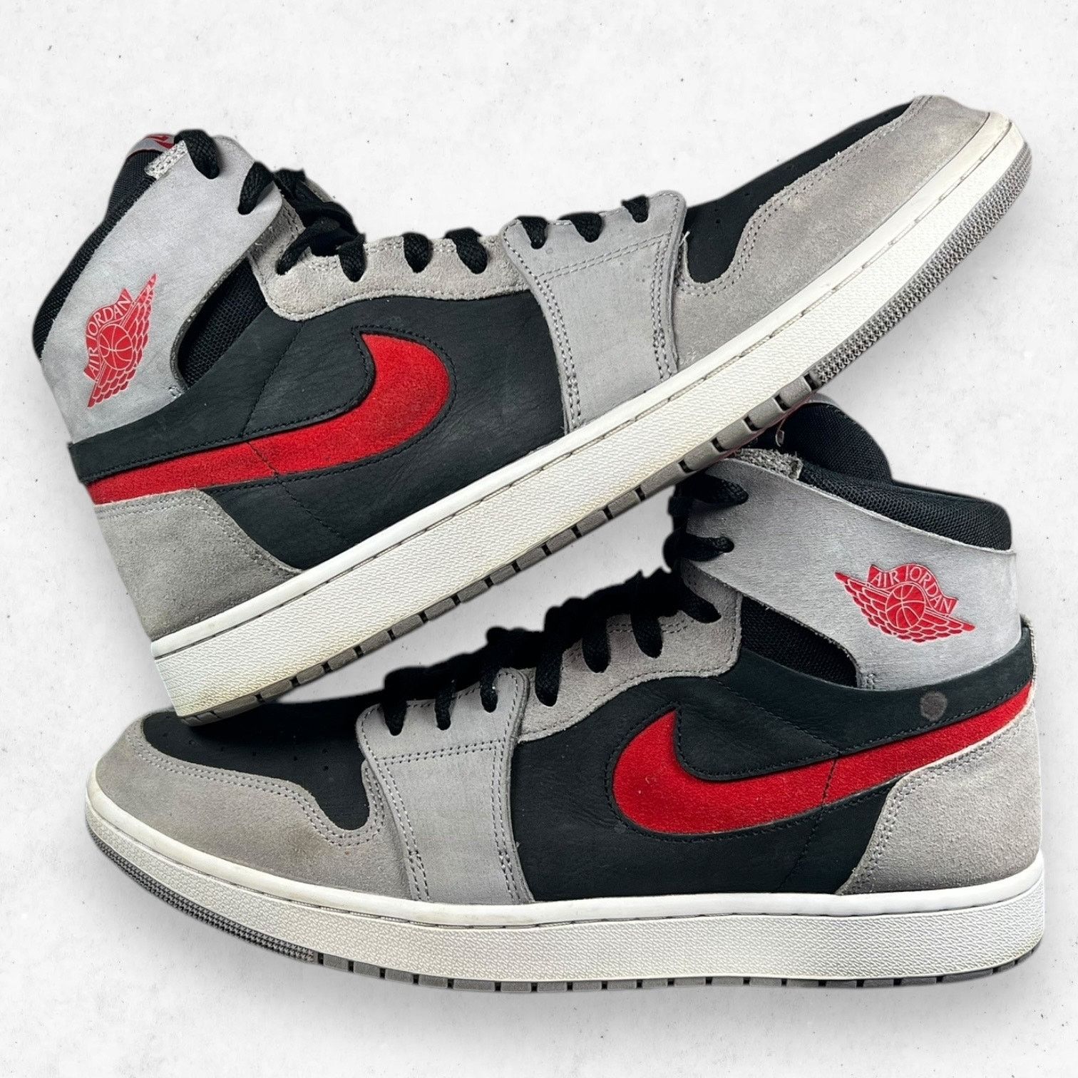 Nike Air Jordan 1 Zoom Comfort 2 High Cement Fire Red Men's 13US Size US 13 / EU 46 - 8 Thumbnail