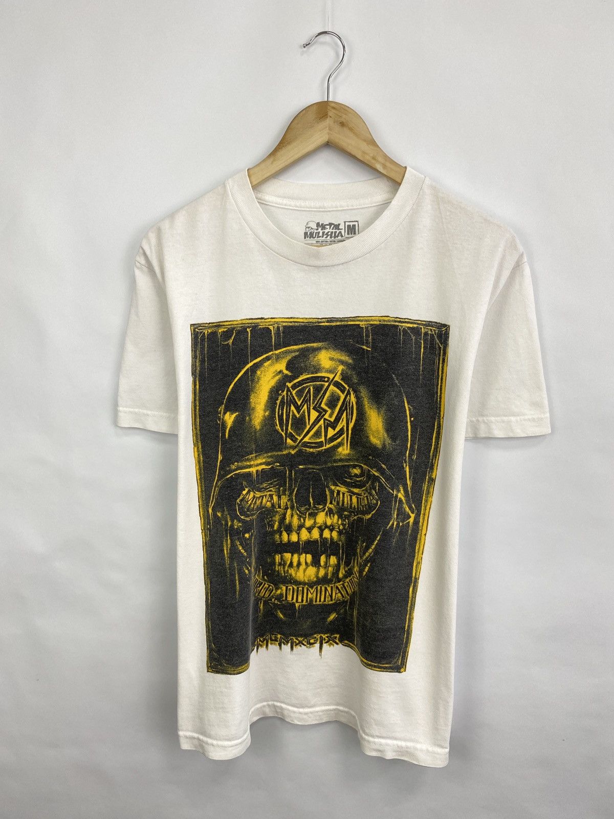 Metal Mulisha 🇺🇸 Metal Mulisha World Domination Skulls Fuck The System Tee Size US M / EU 48-50 / 2 - 3 Thumbnail