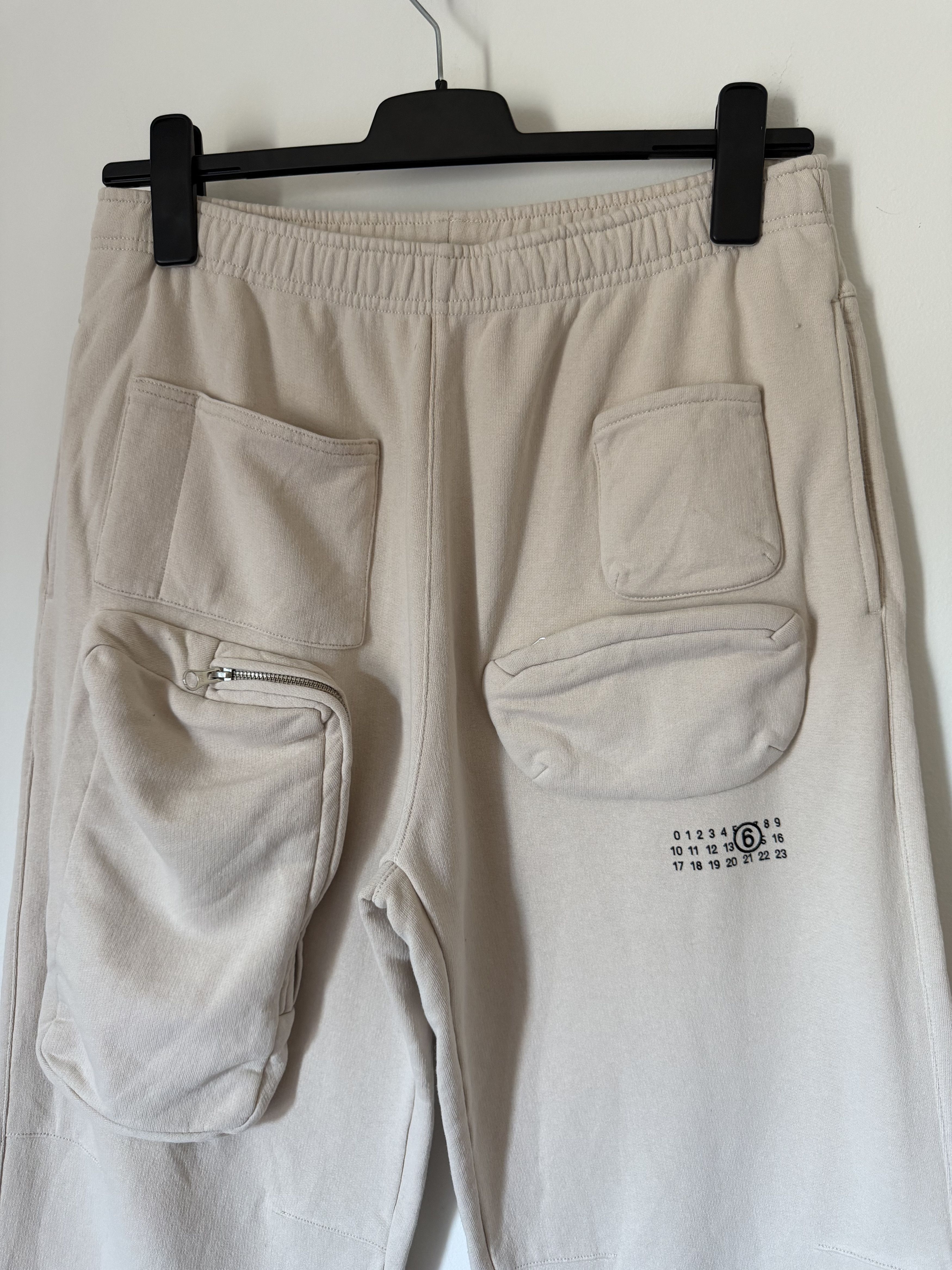 MM6 MM6 Maison Margiela Multi Pocket Cargo Sweatpants Size US 34 / EU 50 - 2 Thumbnail
