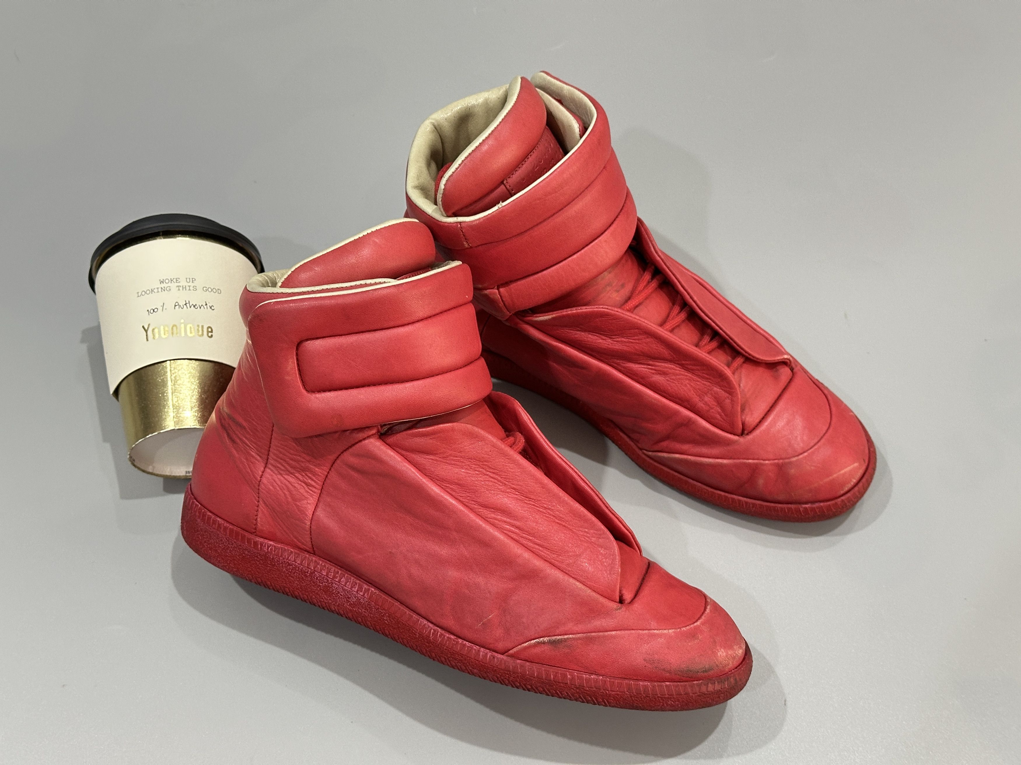 Maison Margiela::スカート:40[RESALE] $610 Maison Margiela Sparkling Glitter Suede Low Top Replica