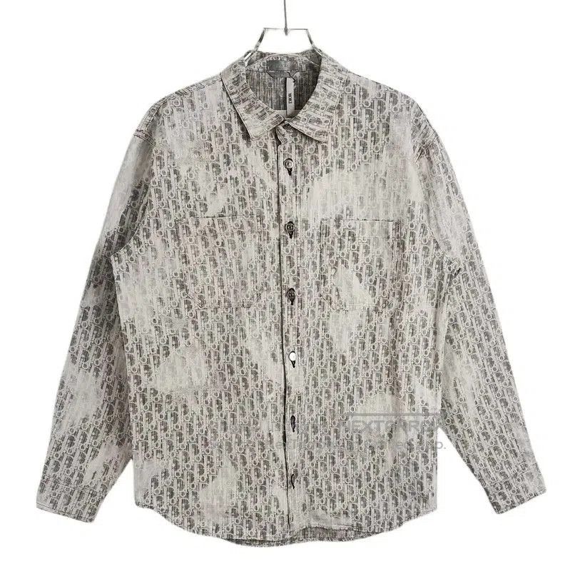 Dior Gray Polyester Women's Shirt .