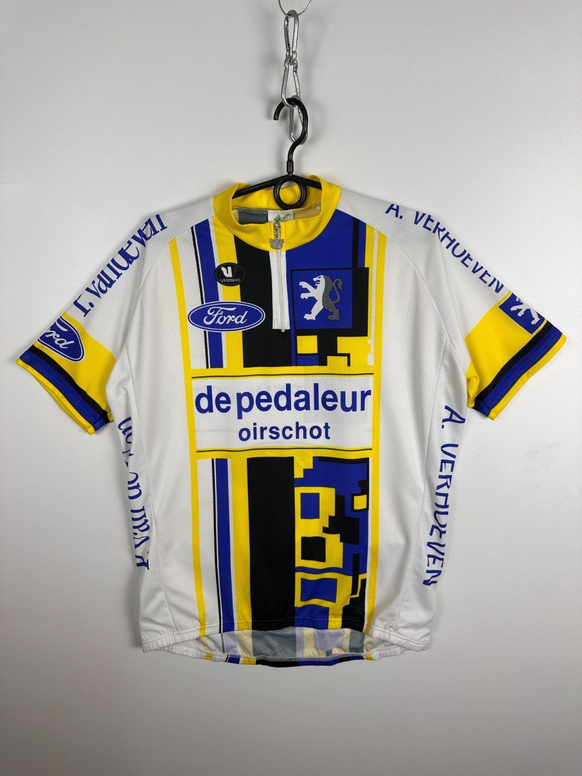 Other De pedaleur Oirschot Peugeot Ford Vermarc Cycling Jersey 3XL Size US XXL / EU 58 / 5 - 1 Thumbnail