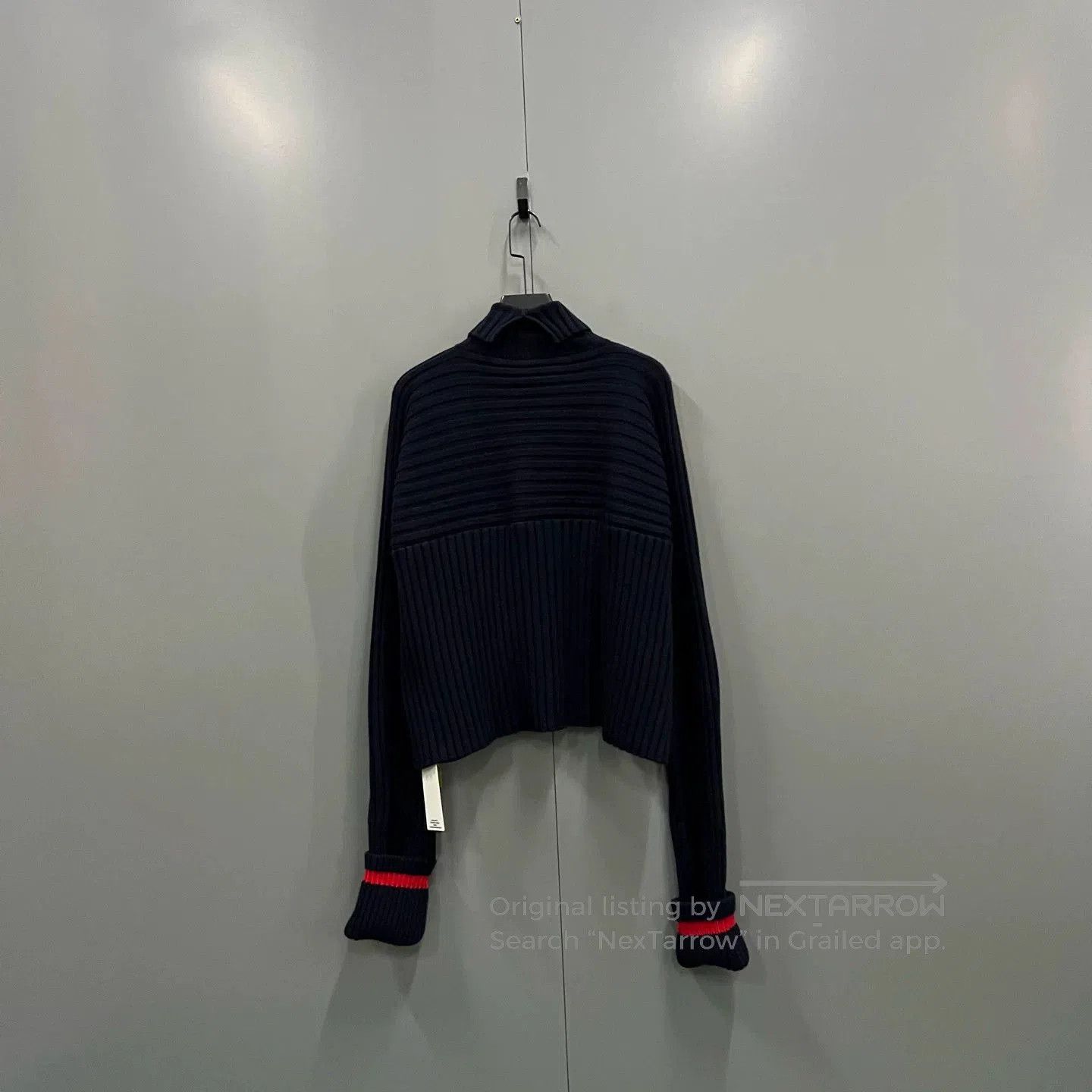 Celine Celine High Neck Wool Knit Sweater. Size S / US 4 / IT 40 - 3 Thumbnail