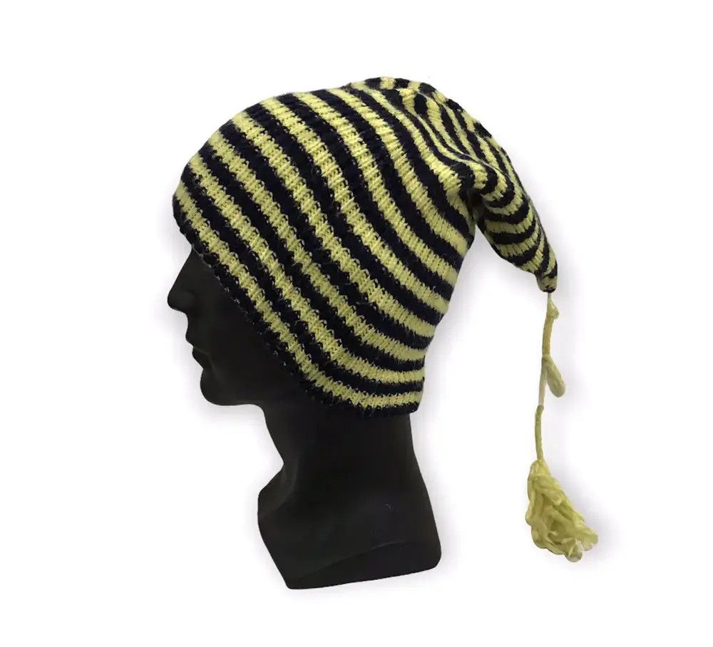 Japanese Brand × Kapital × Vintage Japanese Brand Stripe Design Beanie Hat Size ONE SIZE - 1 Thumbnail