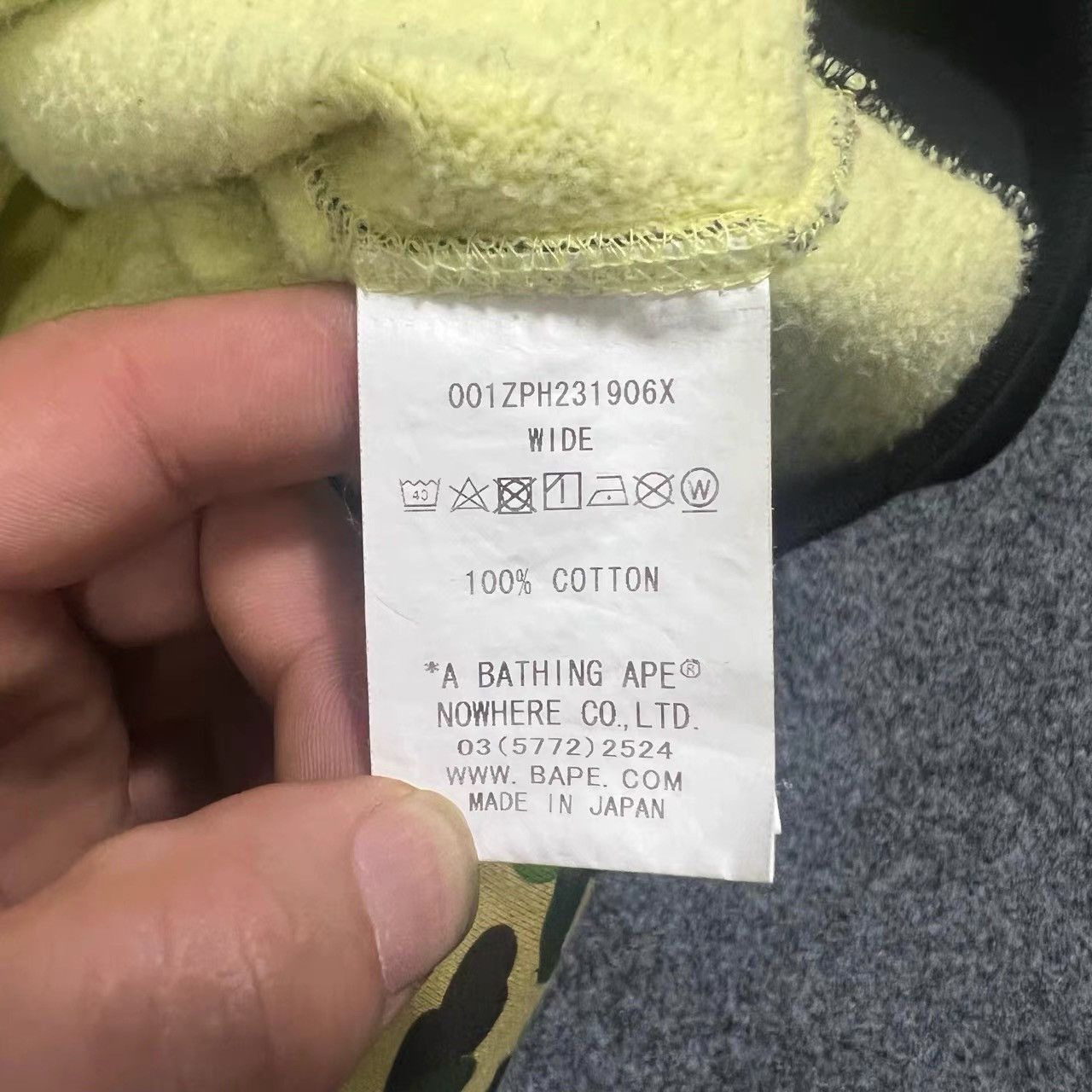 Bape Bape Camo Spliced Sweatshirt K28 Size US XL / EU 56 / 4 - 7 Thumbnail