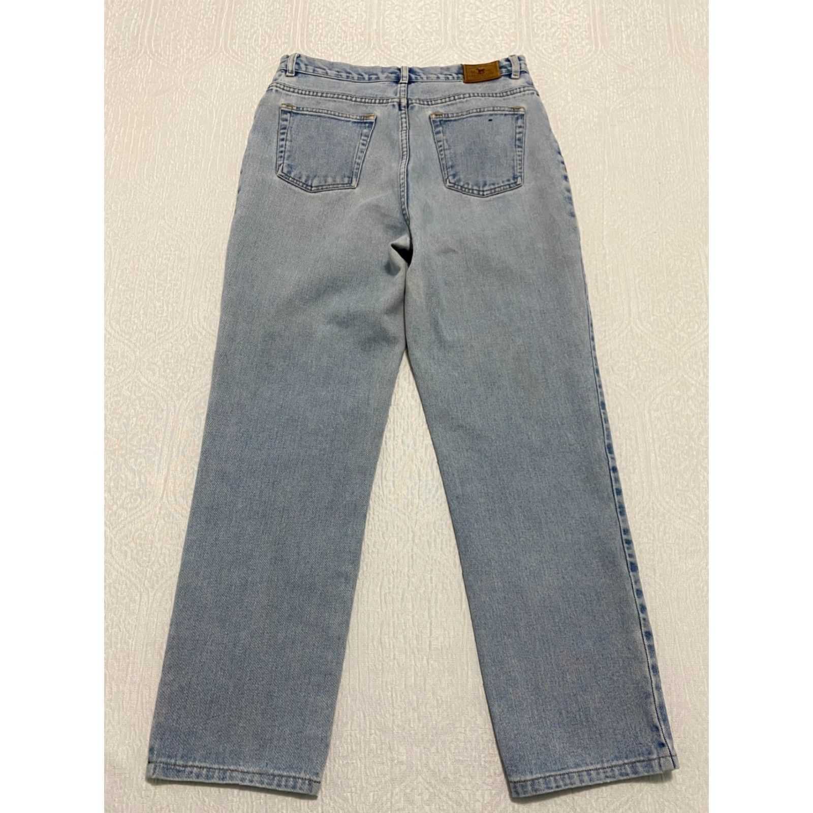 Ralph Lauren VINTAGE Lauren Ralph Lauren Jeans Womens High Rise 10 Blue Straight Size 24" / US 00 / IT 34 - 2 Thumbnail