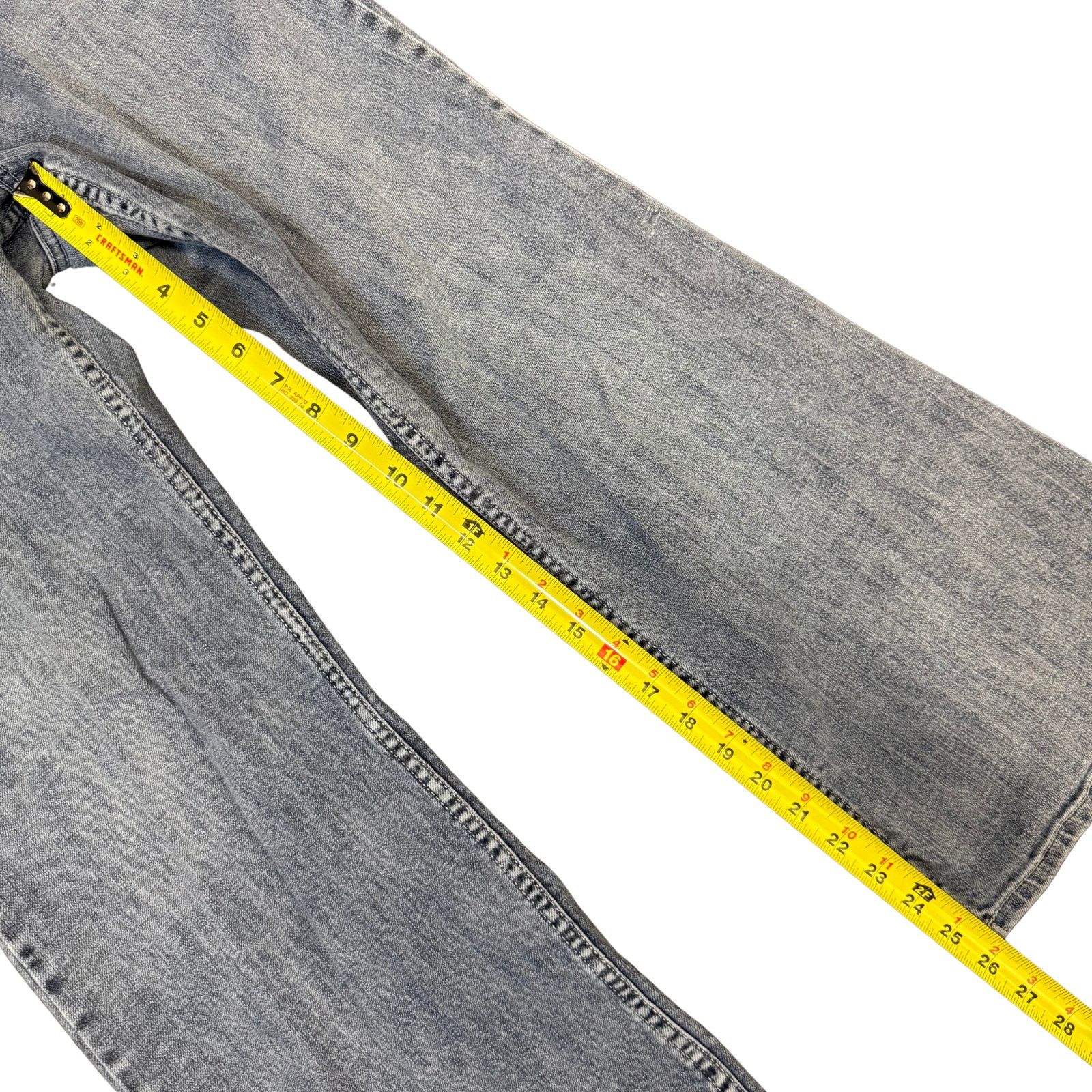 Harley Davidson Harley Davidson Vintage Bootcut Jeans | Women's 14 P Size 36" / US 14 / IT 50 - 6 Thumbnail