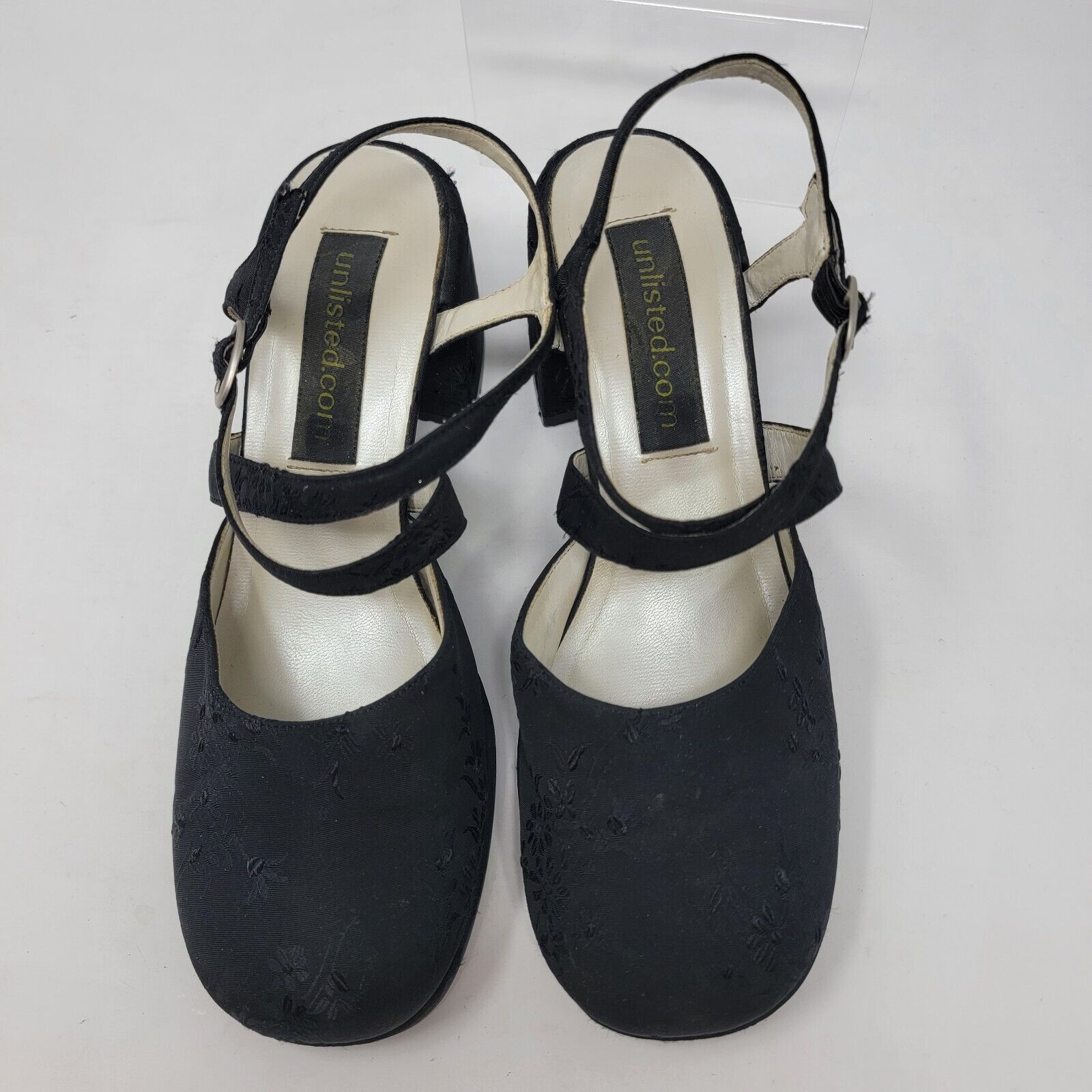 Kenneth Cole Unlisted Kenneth Cole Women's 7 Chunky Square Toe Y2K Shoes Size US 7 / IT 37 - 7 Thumbnail