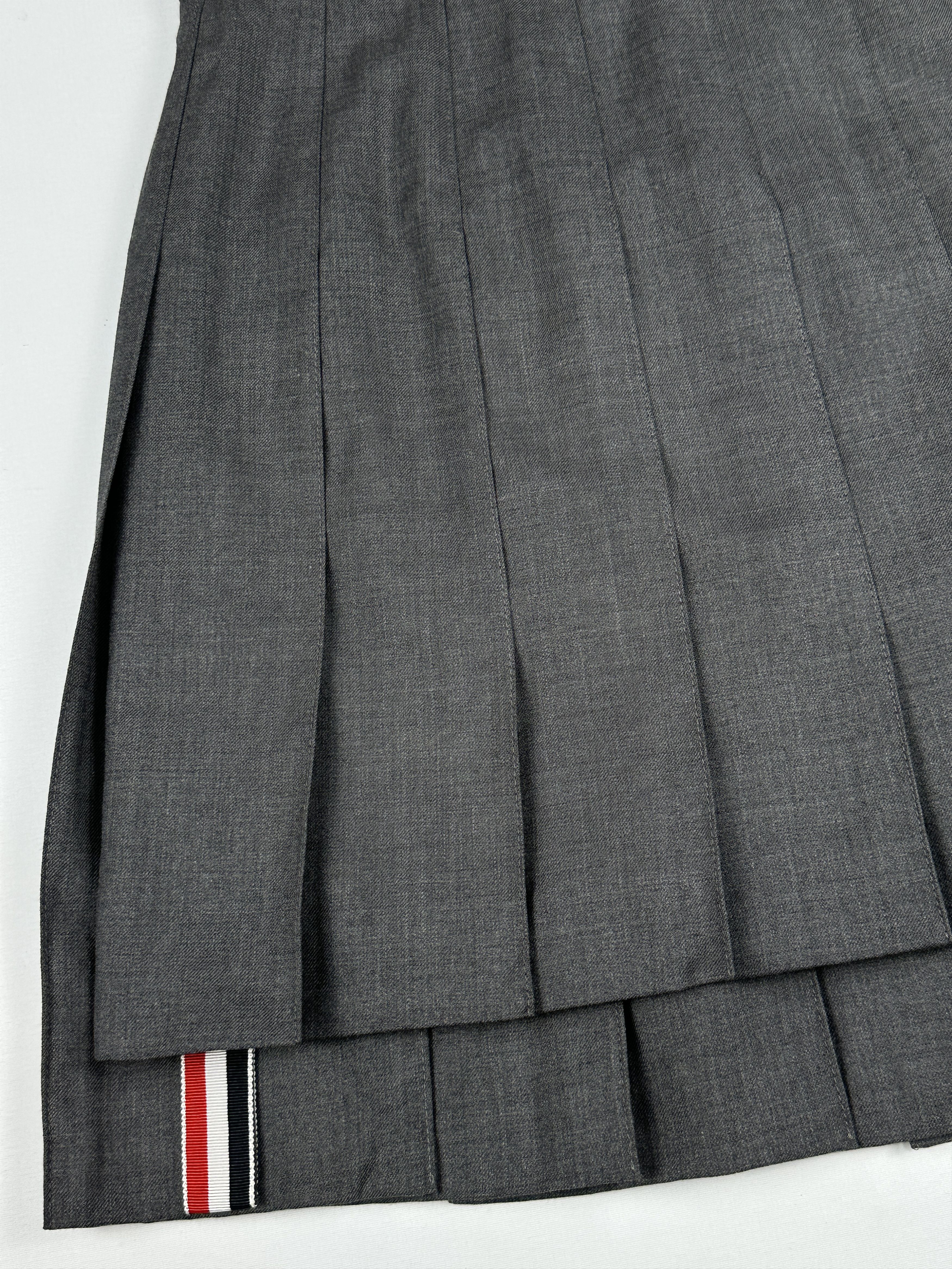 Thom Browne RWB Tab Pleated Mini Skirt Size 27" / US 4 / IT 40 - 5 Thumbnail