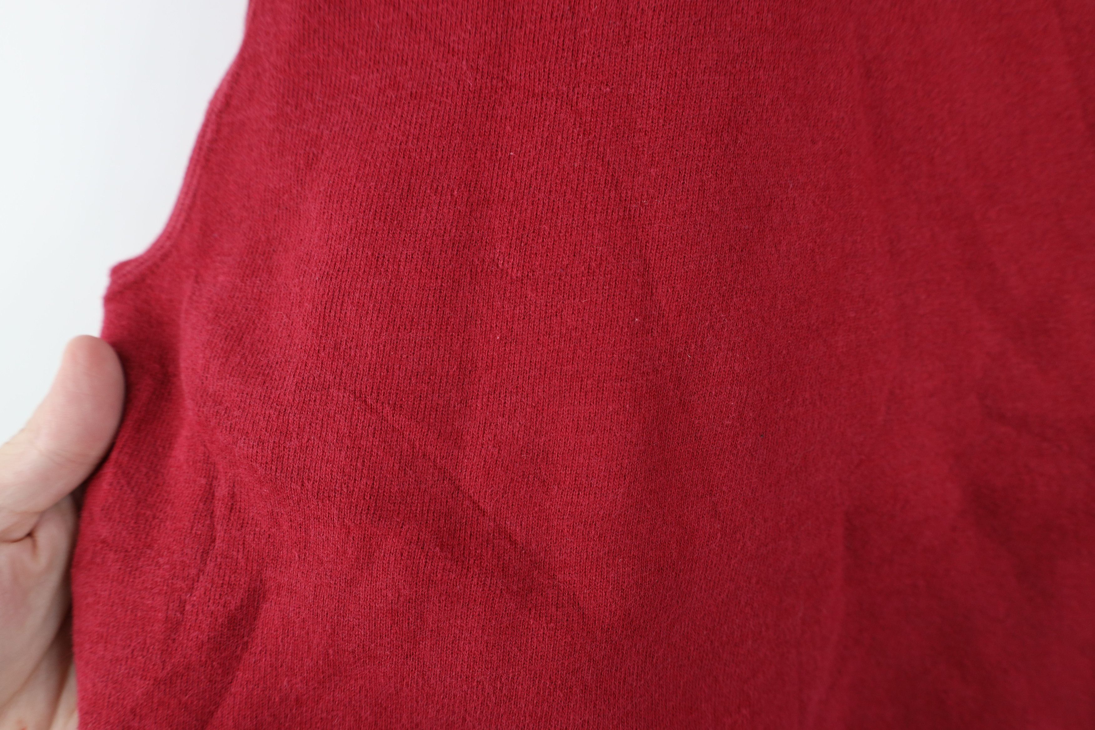 Champion Vintage 90s Champion Spell Out Crewneck Sweatshirt Red USA Size US XL / EU 56 / 4 - 6 Thumbnail