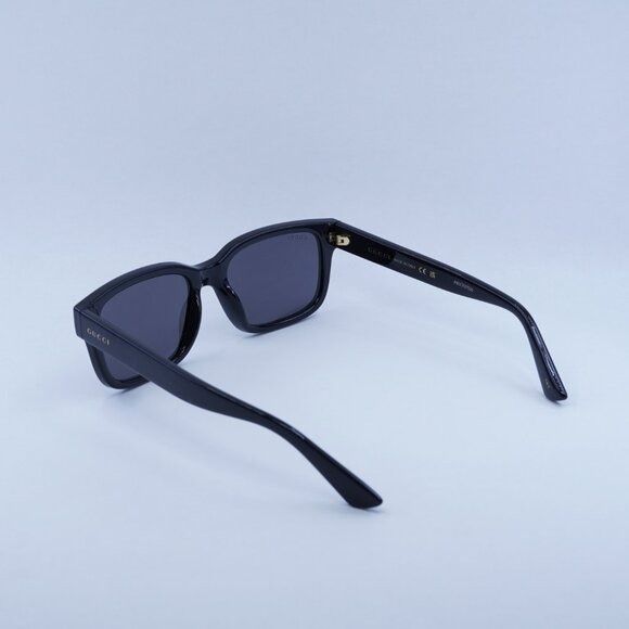 Gucci Gucci GG1583S 001 Sunglasses Black Square Frame, Grey Lenses Size ONE SIZE - 5 Thumbnail