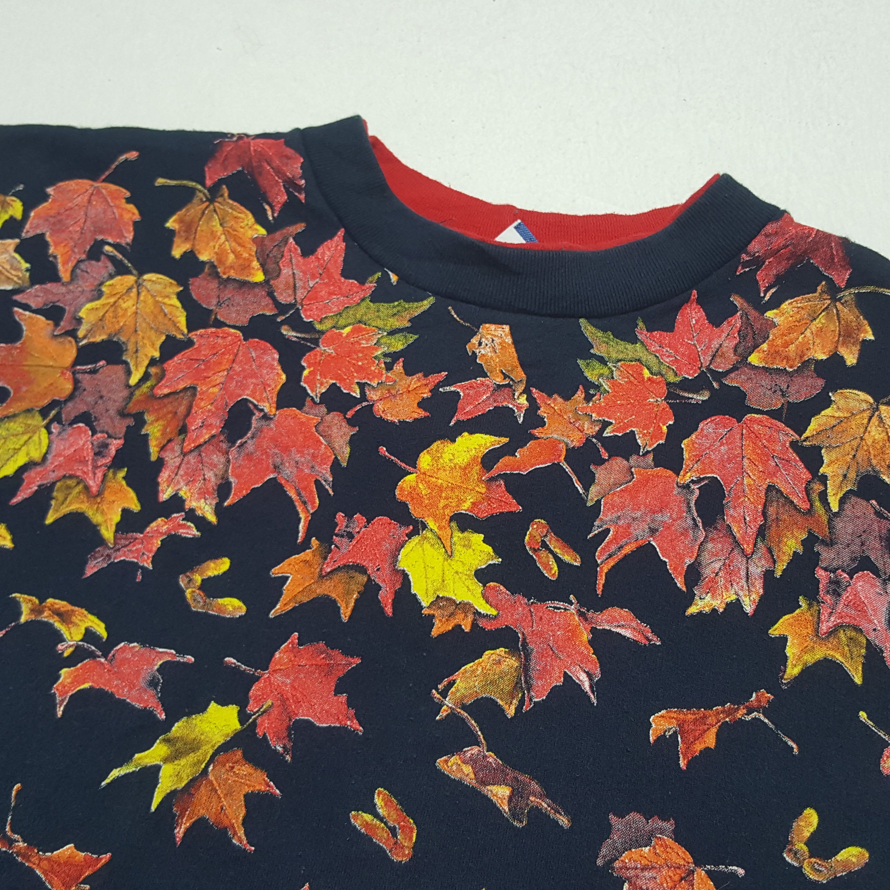Designer × Vintage Vintage Autumn Art Season Sweatshirt Size US L / EU 52-54 / 3 - 3 Thumbnail