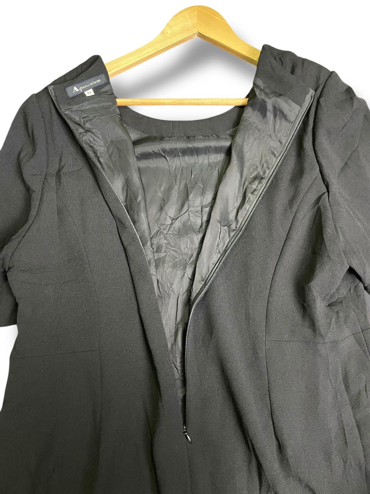 Aquascutum × Japanese Brand × Vintage Vintage Aquascutum Pyrospan Dress (49) Size S / US 4 / IT 40 - 5 Thumbnail