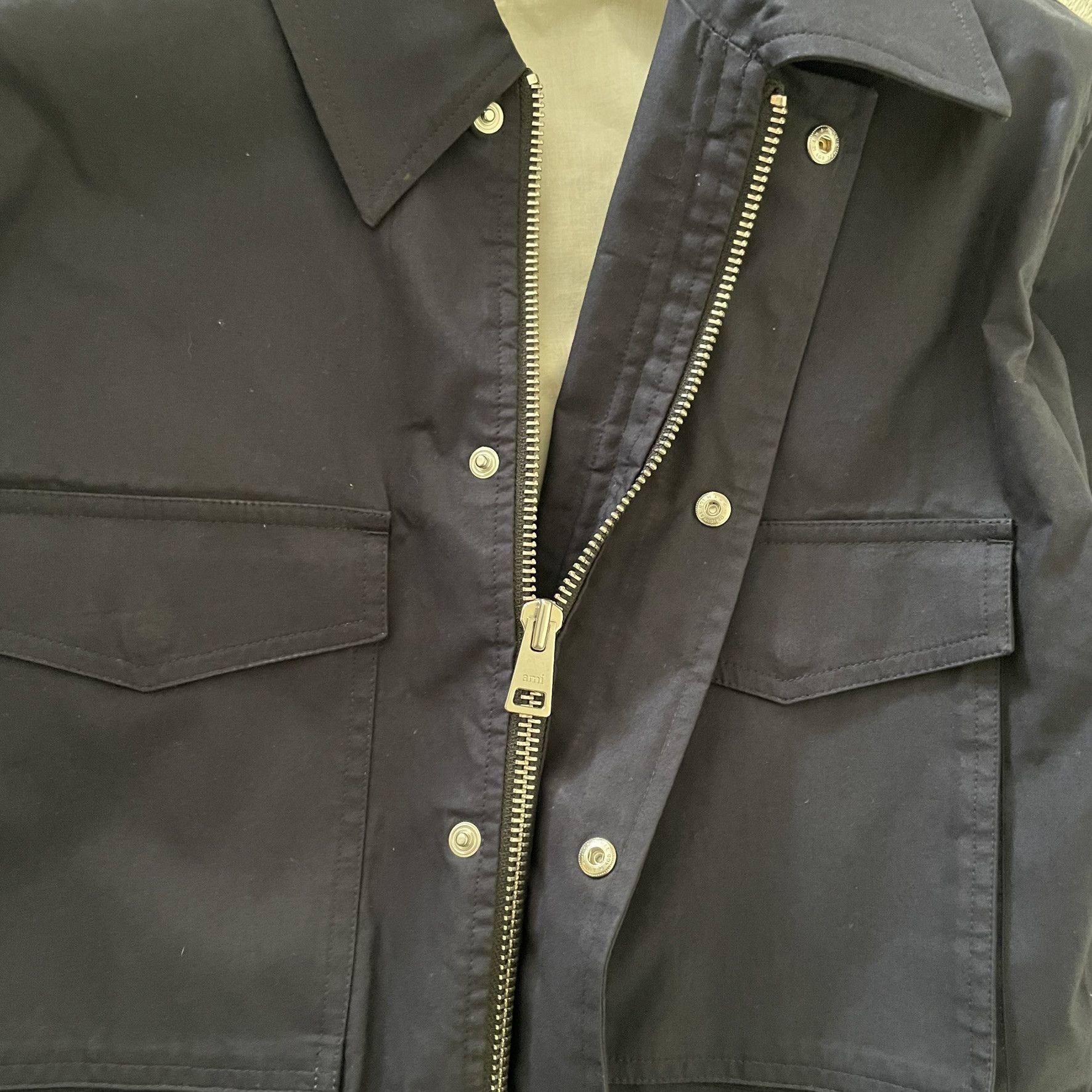 AMI AMI Paris Cotton Hooded Parka Size L Size US L / EU 52-54 / 3 - 5 Thumbnail