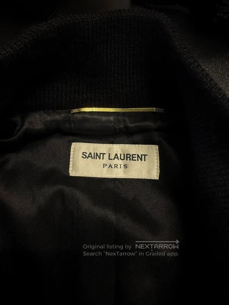 Saint Laurent Paris Saint Laurent Black Baseball Jacket. Size XS / US 0-2 / IT 36-38 - 2 Thumbnail