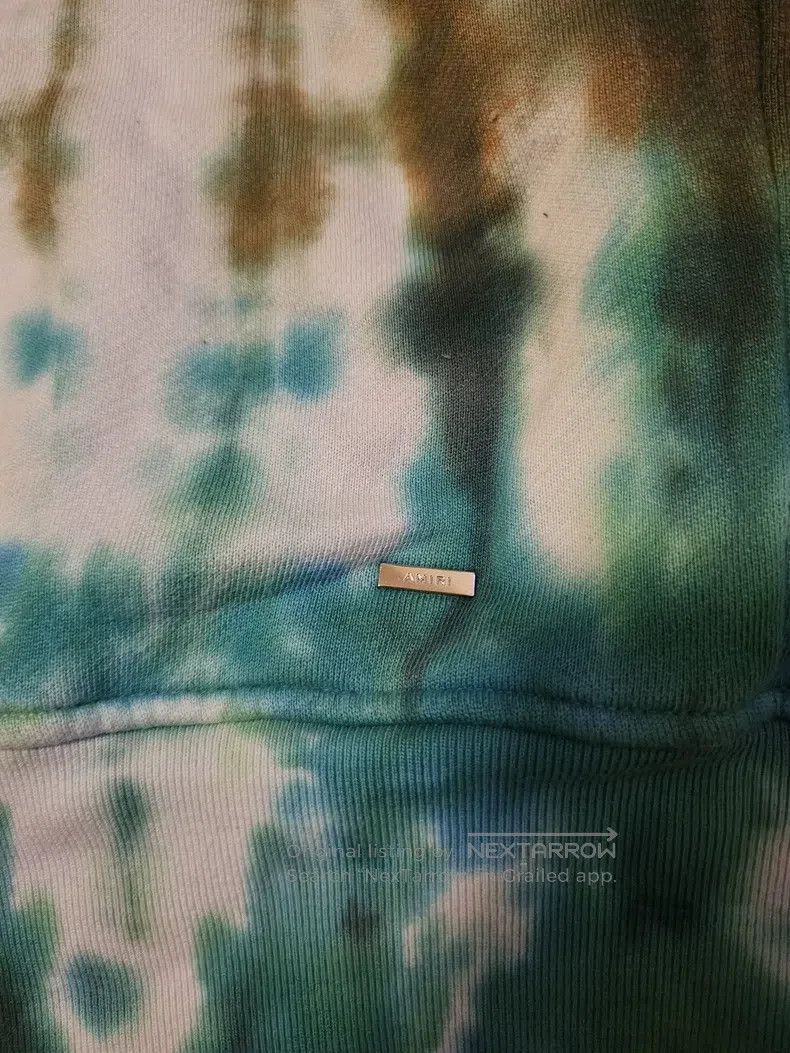 Amiri Amiri Colorful Tie-Dye Hooded Sweatshirt Size US S / EU 44-46 / 1 - 4 Thumbnail