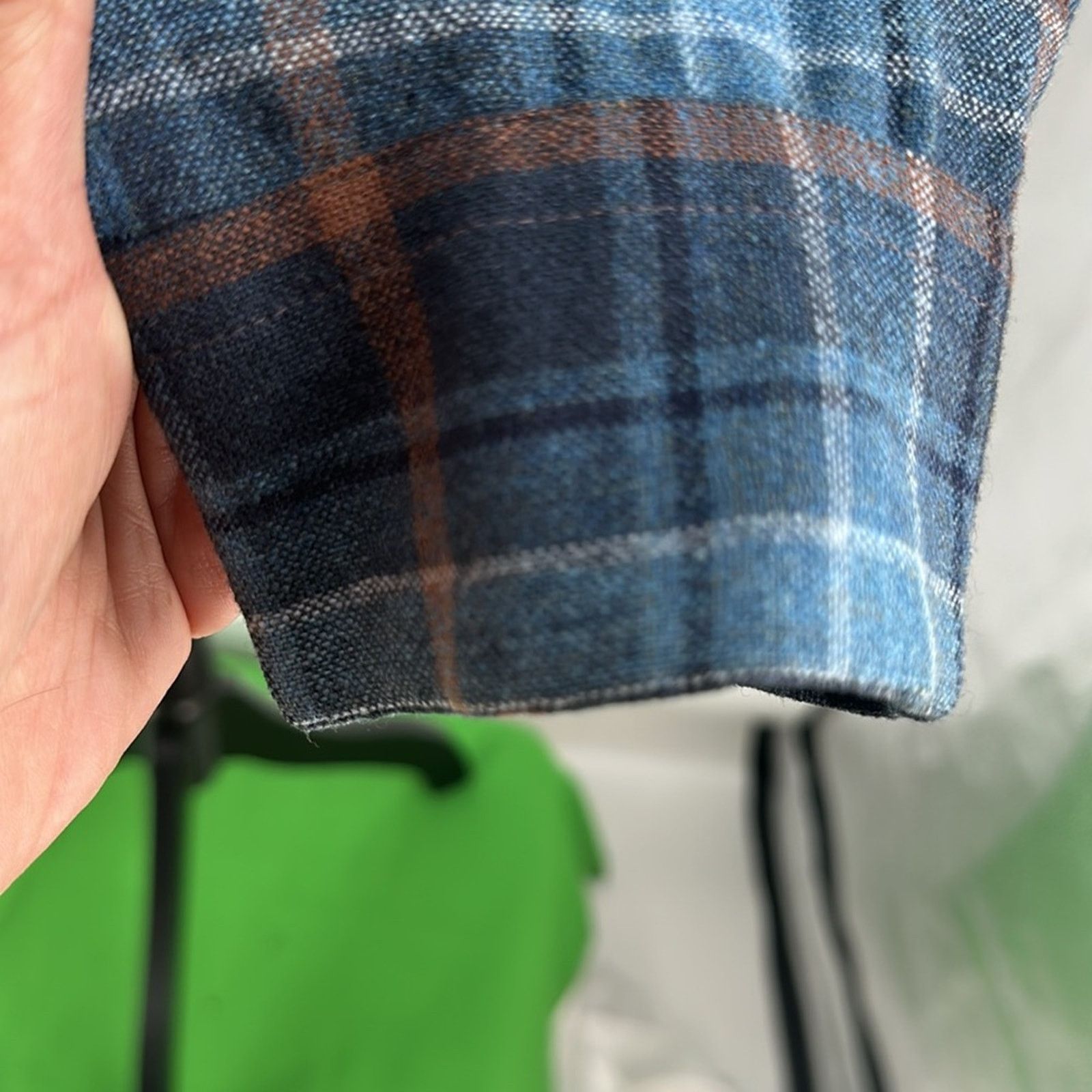 Pendleton 1960s PENDLETON Board Shirt, Vintage Wool Plaid Shirt Button Size S / US 4 / IT 40 - 12 Thumbnail