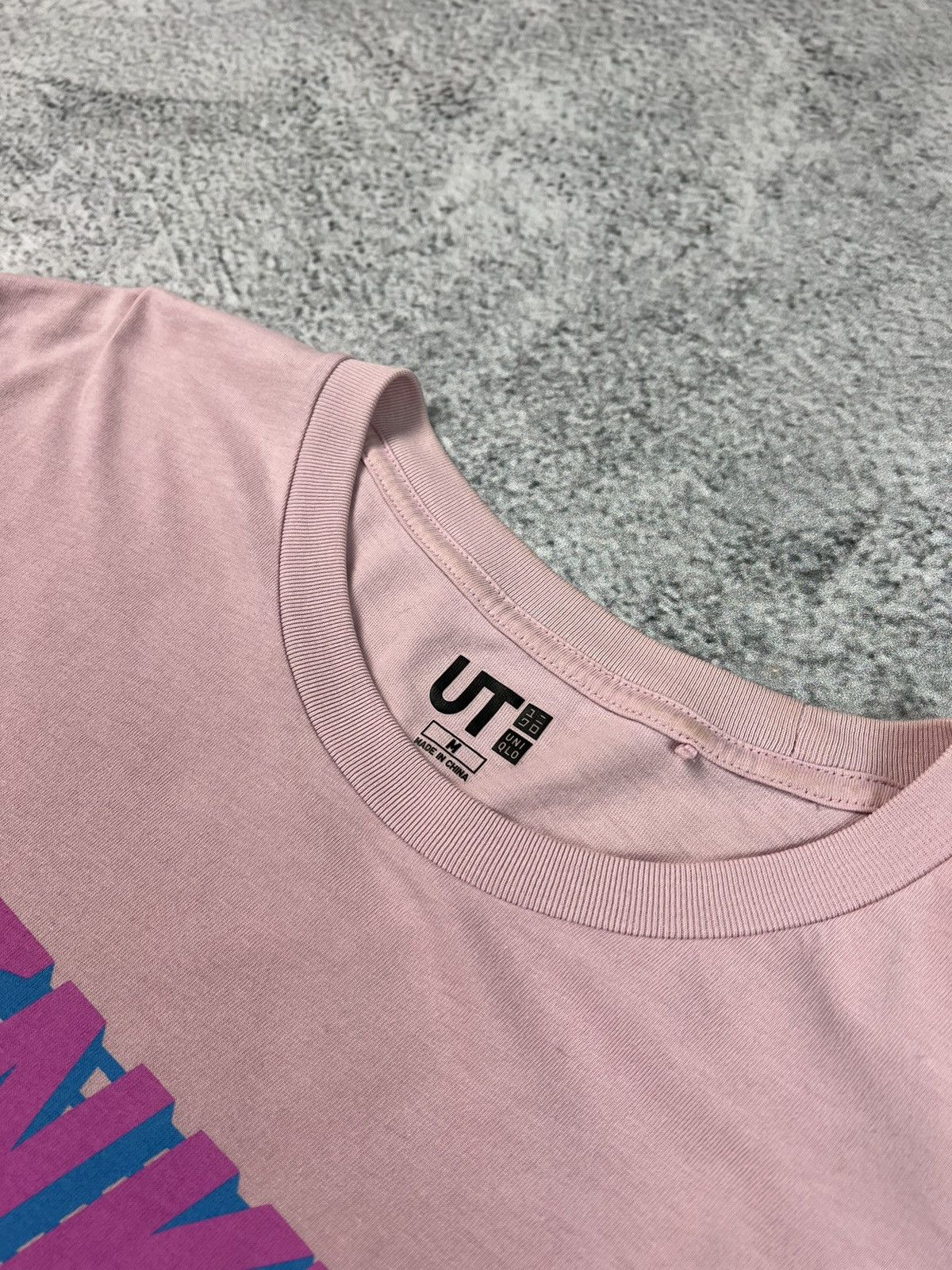 Uniqlo Uniqlo pinkish tough bunny tee Size US M / EU 48-50 / 2 - 4 Thumbnail