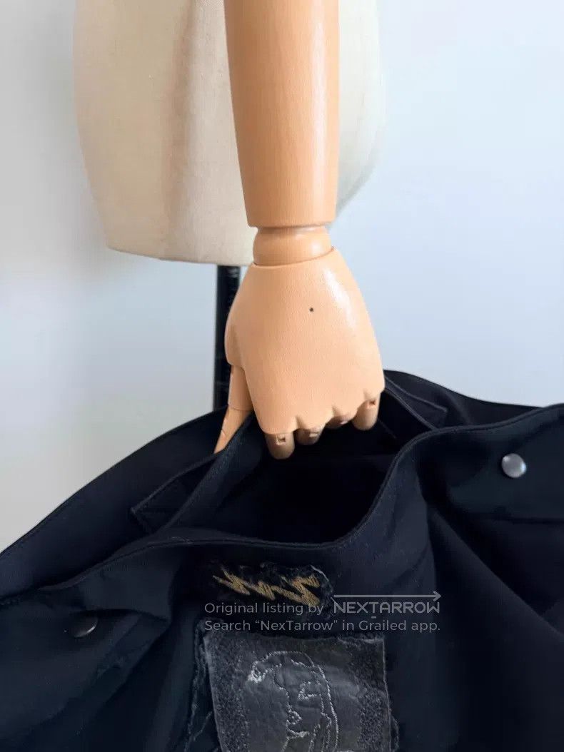 Yohji Yamamoto Yohji Yamamoto Crossbody bag with structured design and si Size ONE SIZE - 4 Thumbnail
