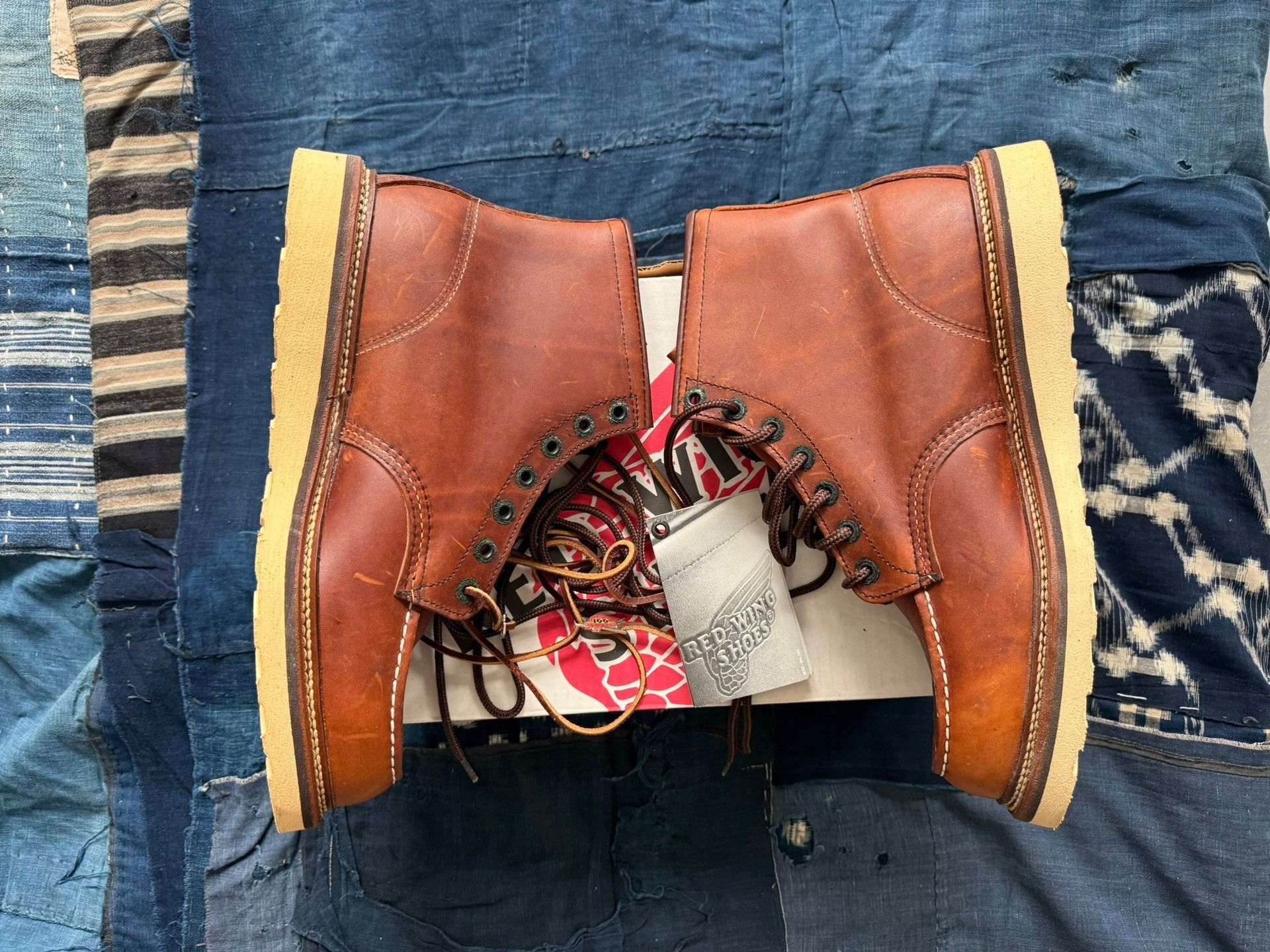 Red Wing Redwing 1905 100th Anniversary Work Boots Size US 5 / EU 37 - 2 Thumbnail