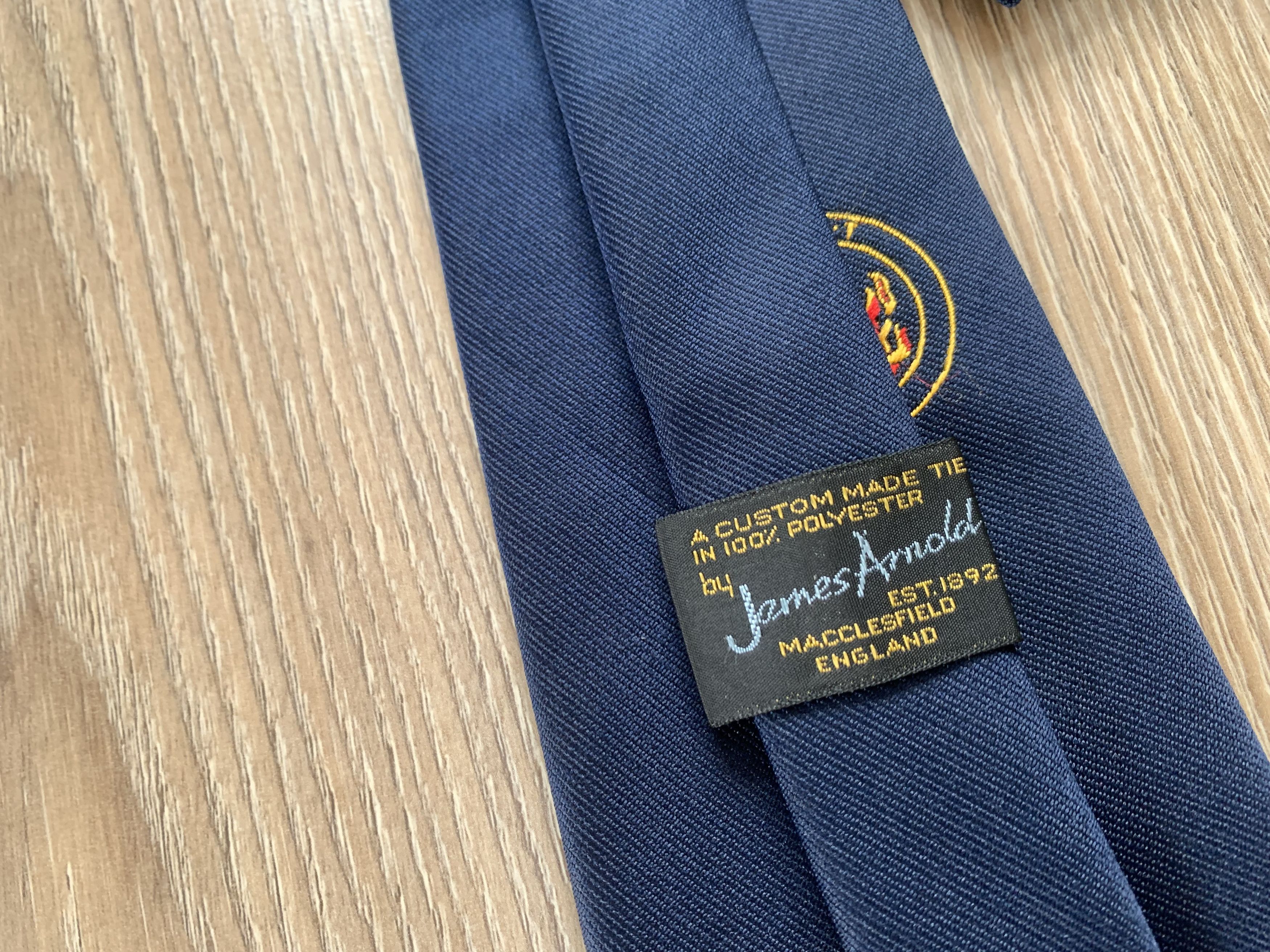 Other James Arnold Classic Blue Tie Size ONE SIZE - 6 Thumbnail