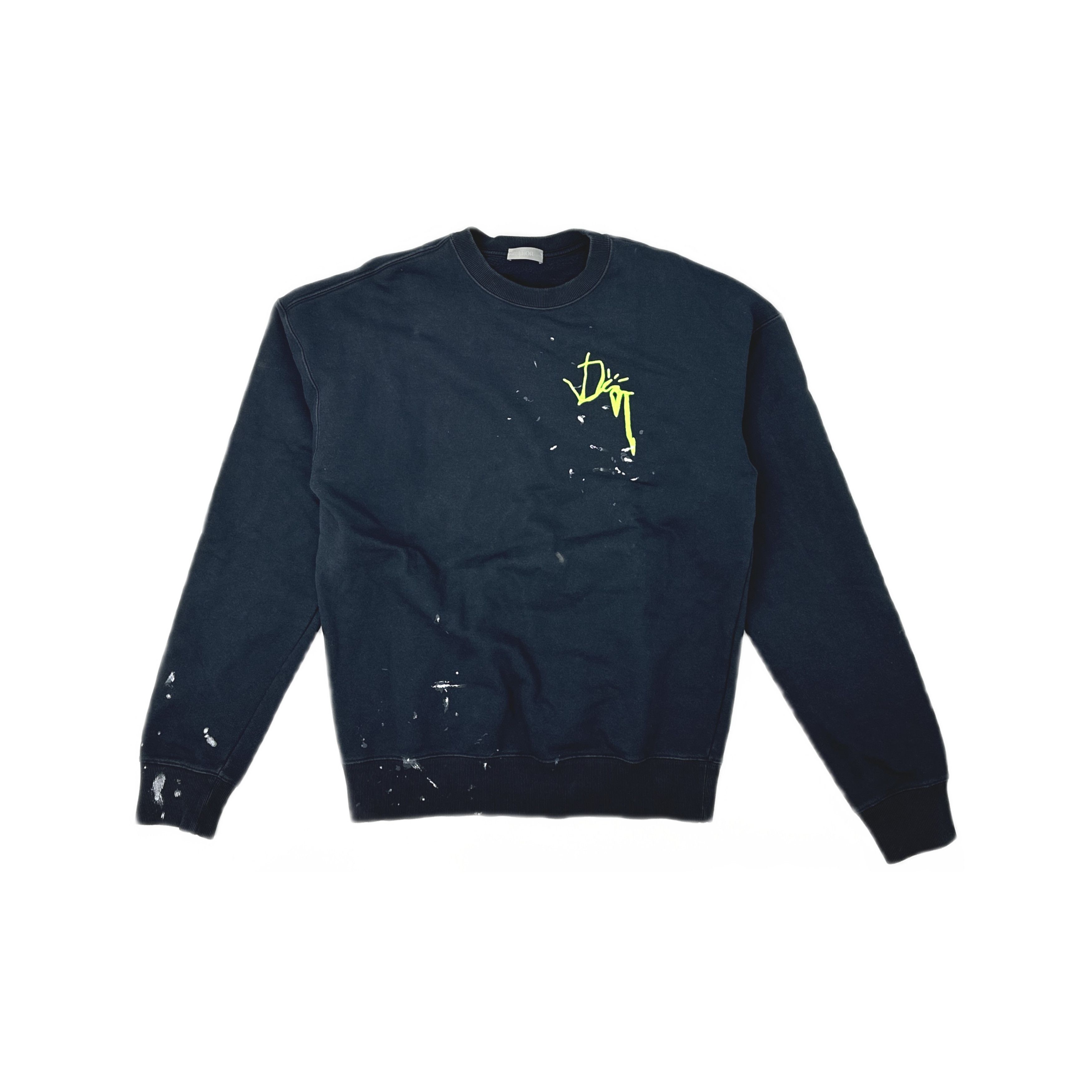 Dior Dior x Travis Scott Paint Splatter Sweatshirt Size XS Size US XS / EU 42 / 0 - 1 Thumbnail