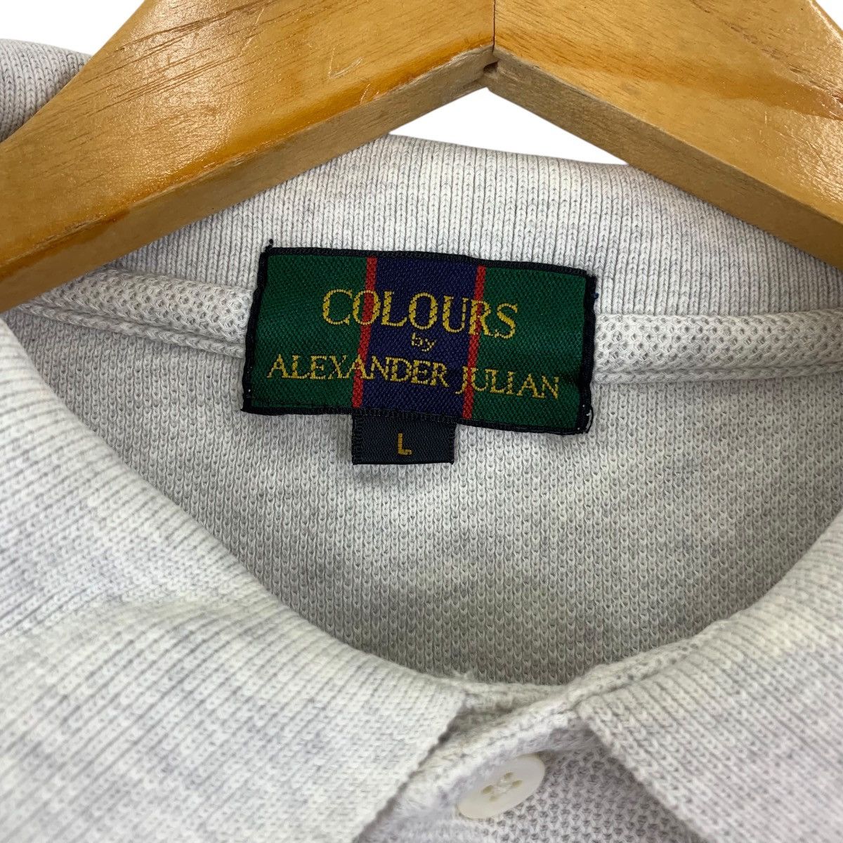 Alexander Julian Vintage ALEXANDER JULIAN COLOURS Collection Polo Tee Shirt Size L / US 10 / IT 46 - 7 Thumbnail