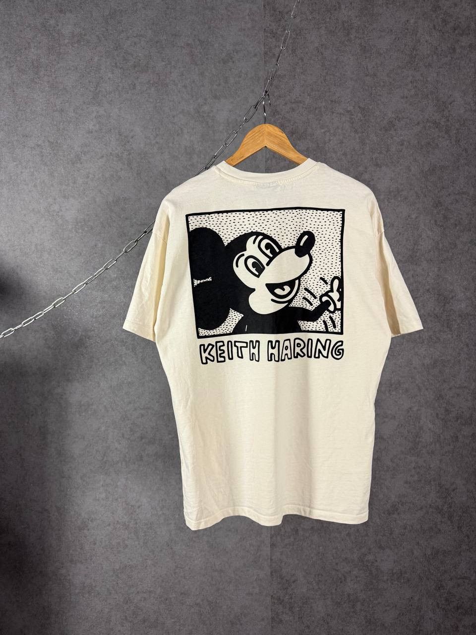 Keith Haring Keith Haring x Mickey Mouse overprinted tee Size US S / EU 44-46 / 1 - 2 Thumbnail
