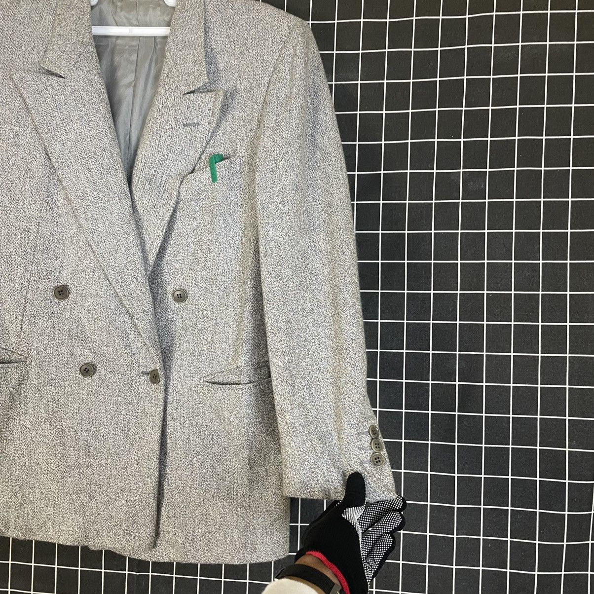 Bally 🔥 VINTAGE BALLY KNITTED CASHMERE WOOL BLAZER JACKET Size US L / EU 52-54 / 3 - 5 Thumbnail