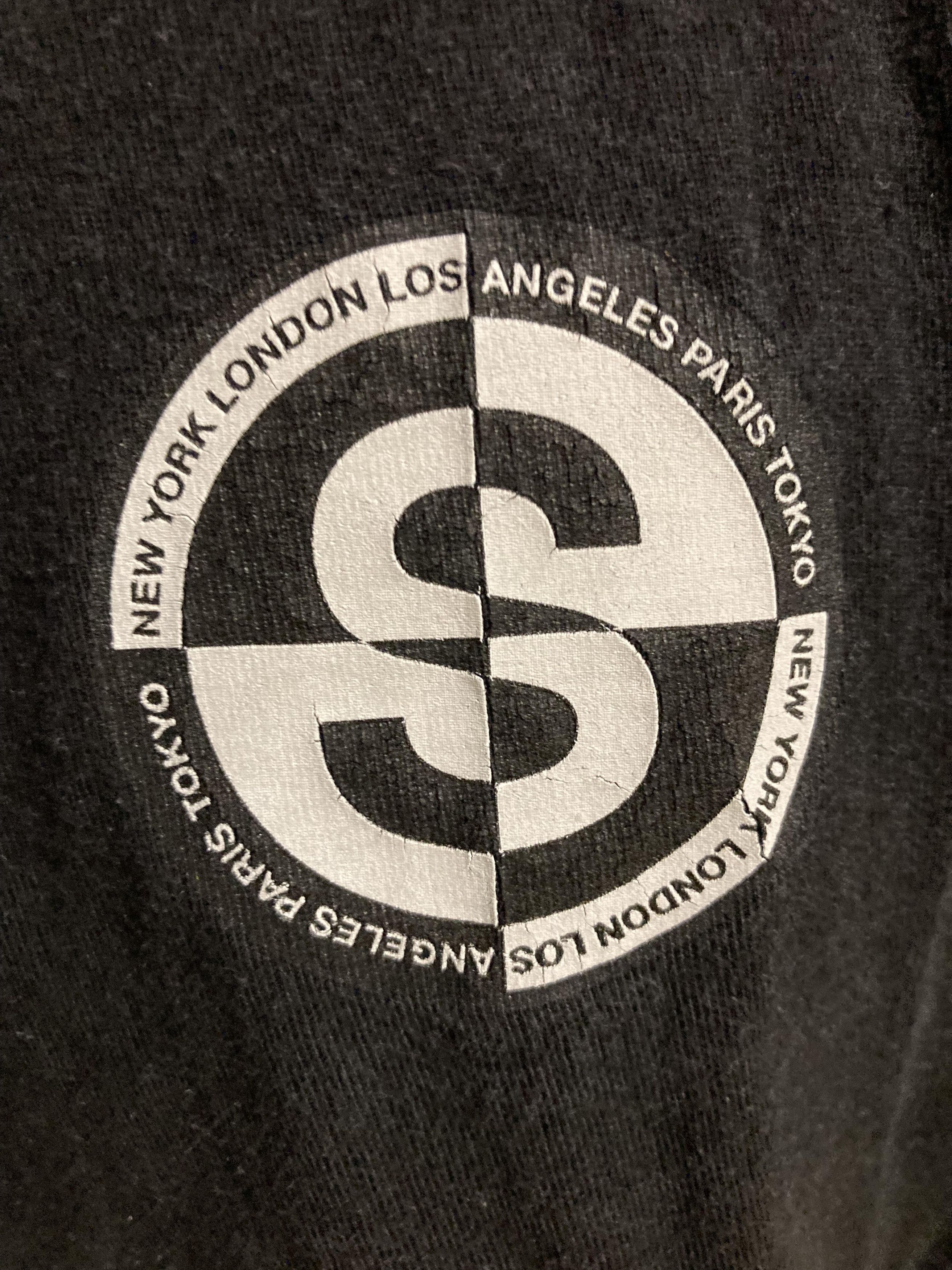 Stussy Y2K Stussy New York London Los Angeles Paris Tokyo T-Shirt Size US L / EU 52-54 / 3 - 5 Thumbnail