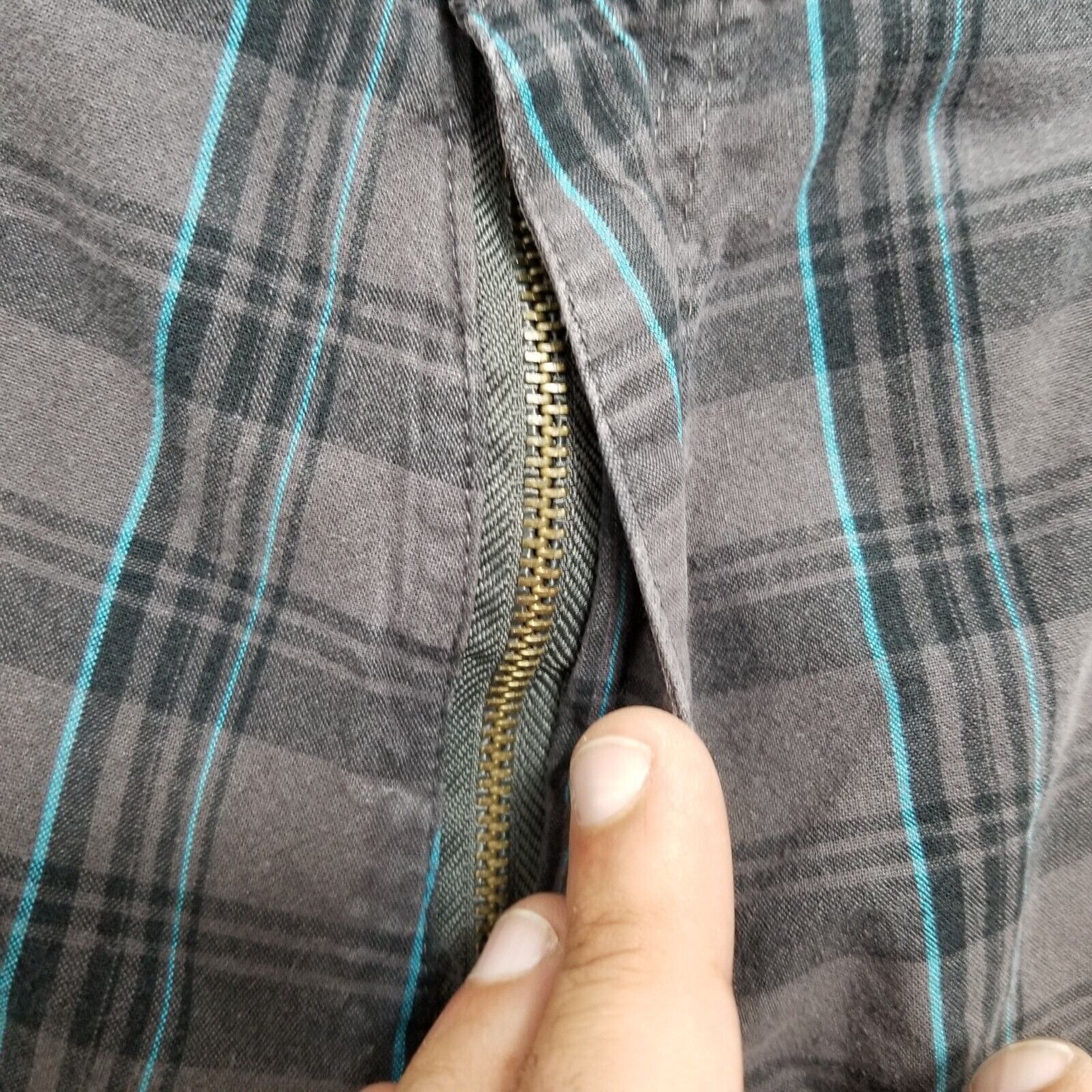 Point Zero Point Zero Shorts Mens 32 Plaid Casual Pockets Chino Outdoor Size US 32 / EU 48 - 4 Thumbnail