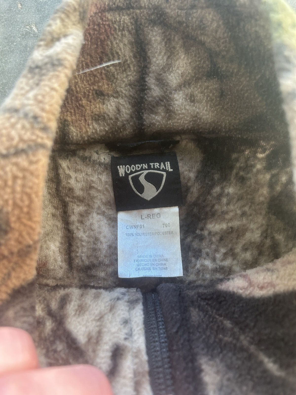Realtree × Vintage Vintage Y2K Realtree Fleece Jacket Size US L / EU 52-54 / 3 - 4 Thumbnail