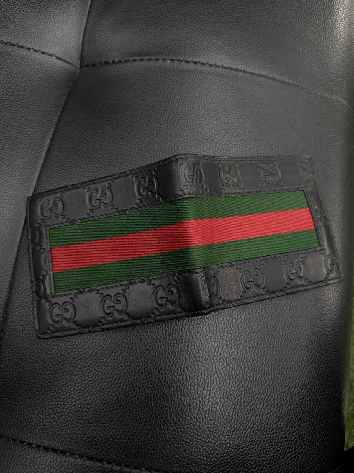Gucci GUCCI Guccissima Web Compact Wallet Bifold Leather Mens Size ONE SIZE - 4 Thumbnail