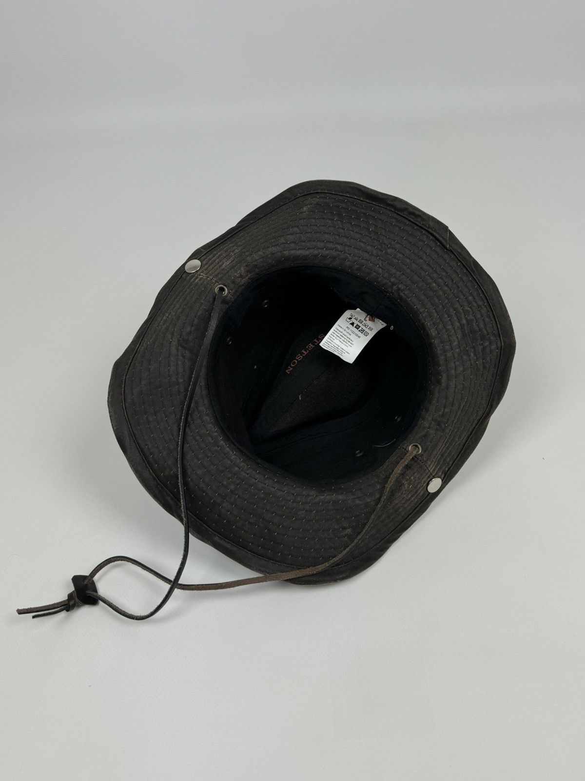 Stetson Stetson Cowboy Fisherman hat waxed Size ONE SIZE - 8 Thumbnail
