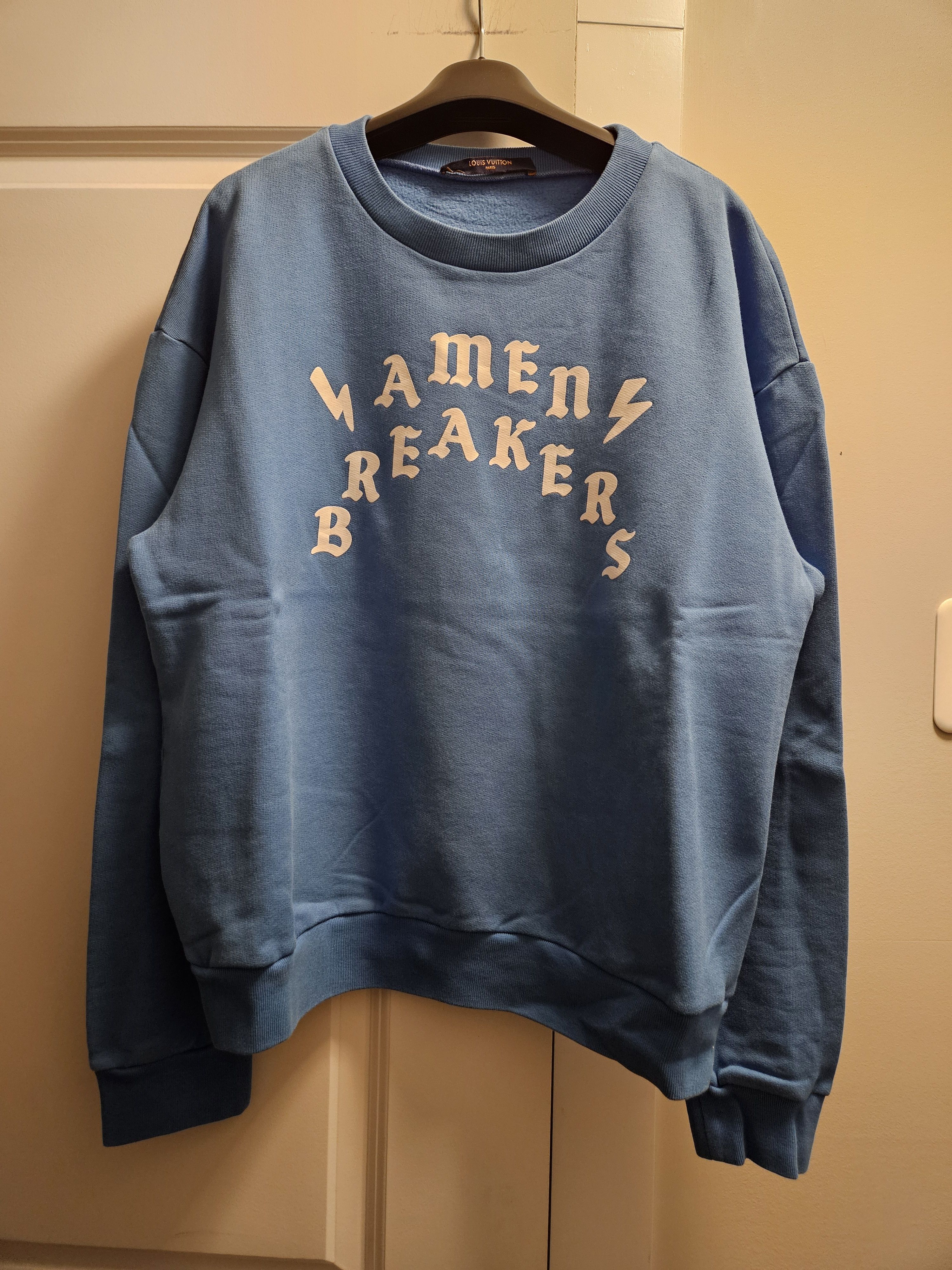 ルイヴィトン！トレーナー！Louis Vuitton！amen break LOUIS VUITTON ルイヴィトン 22SS Amen Break グラフィックロゴ