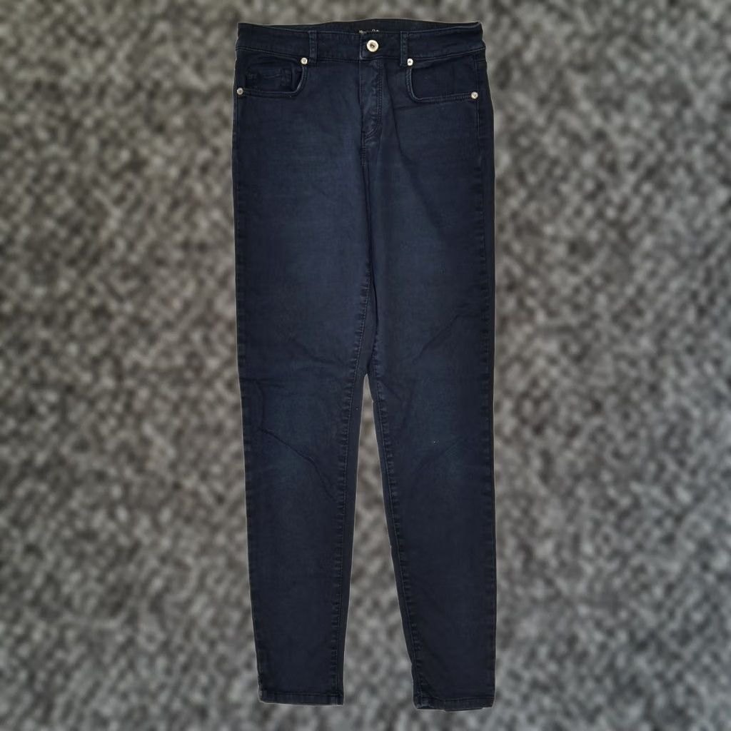 Massimo Dutti MASSIMO DUTTI Womens Trousers Medium Navy Blue W29 L29 Casual Size 32" / US 10 / IT 46 - 1 Thumbnail