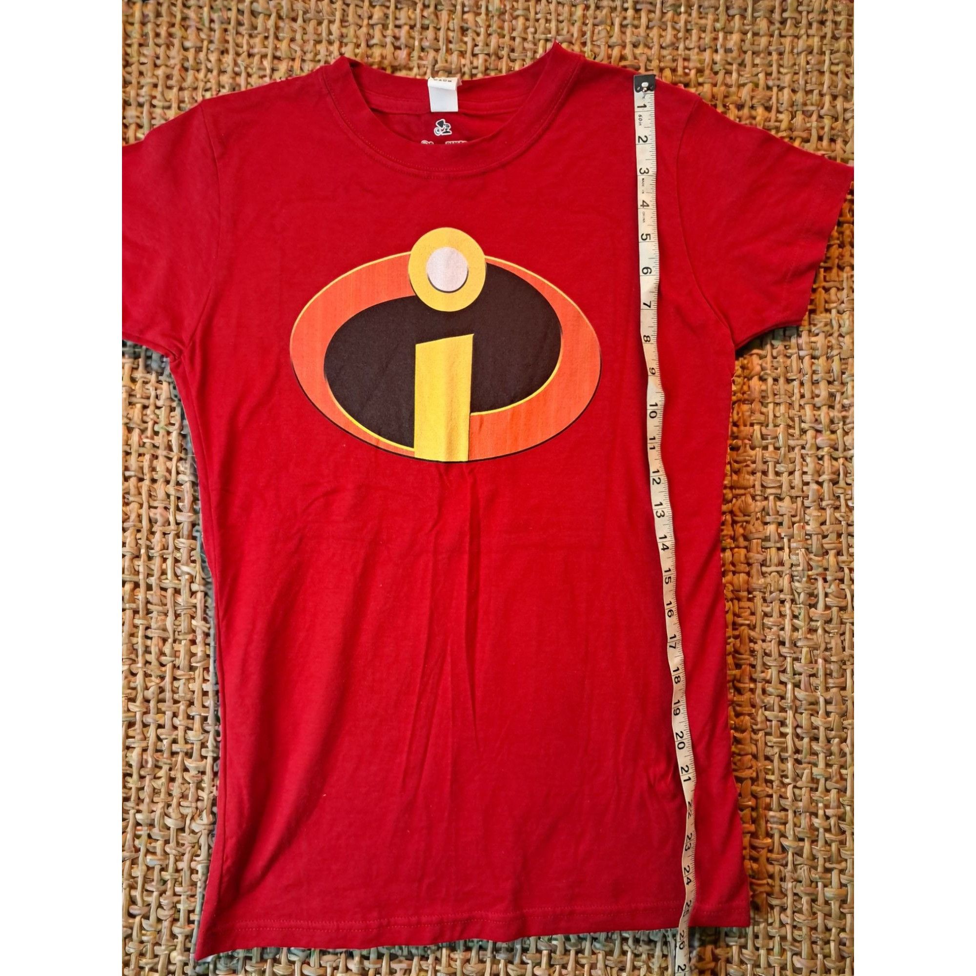 Other Official Disney Pixar The Incredibles Logo Red T-Shirt, Unis Size US M / EU 48-50 / 2 - 11 Thumbnail