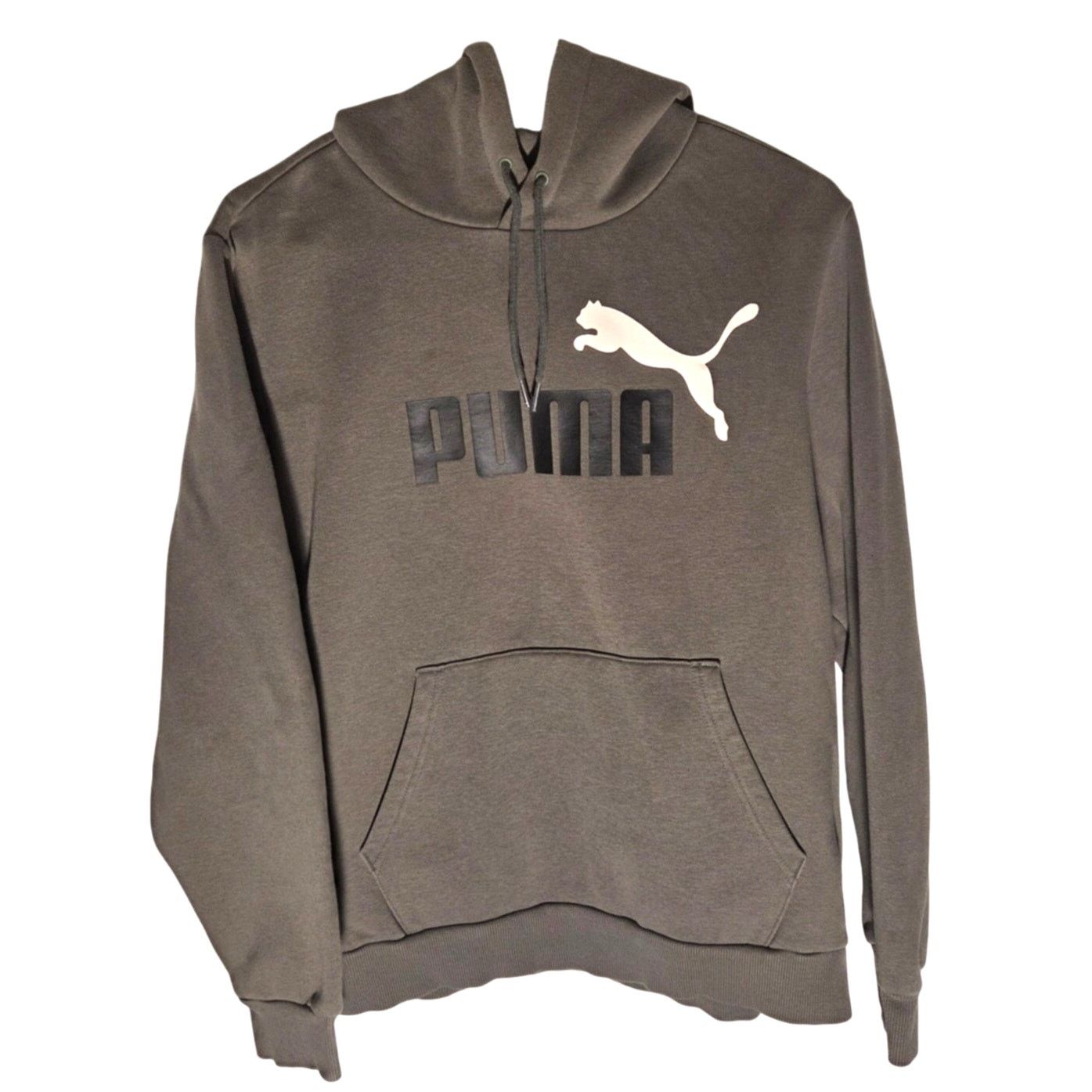 Puma Puma Pullover Hoodie - Men's Medium - Army Green Size US M / EU 48-50 / 2 - 1 Thumbnail