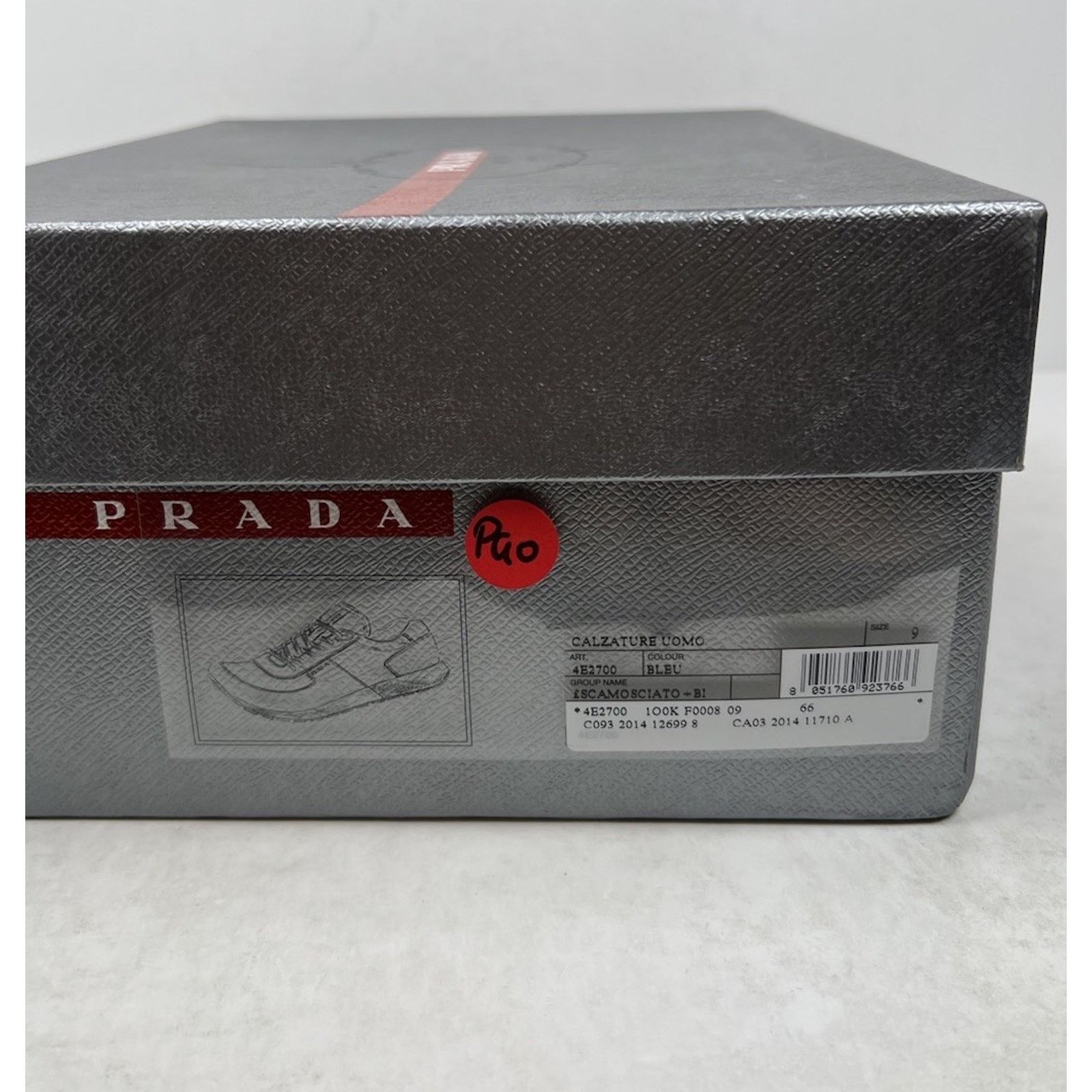 Prada Size 9UK/10US - Prada Matchrace Blue Nylon Suede Size US 10 / EU 43 - 10 Thumbnail