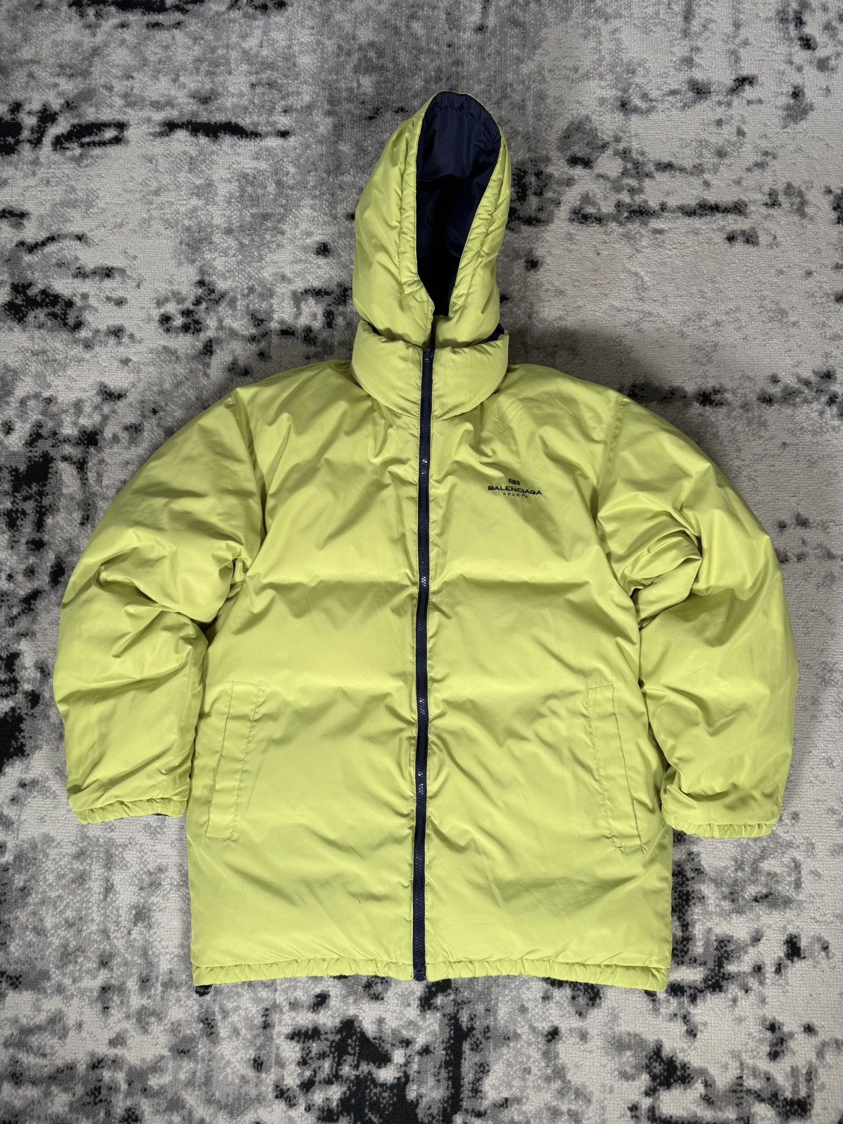 Balenciaga Vintage Y2K Balenciaga Sports Reversible Long Puffer Jacket Size US L / EU 52-54 / 3 - 7 Thumbnail