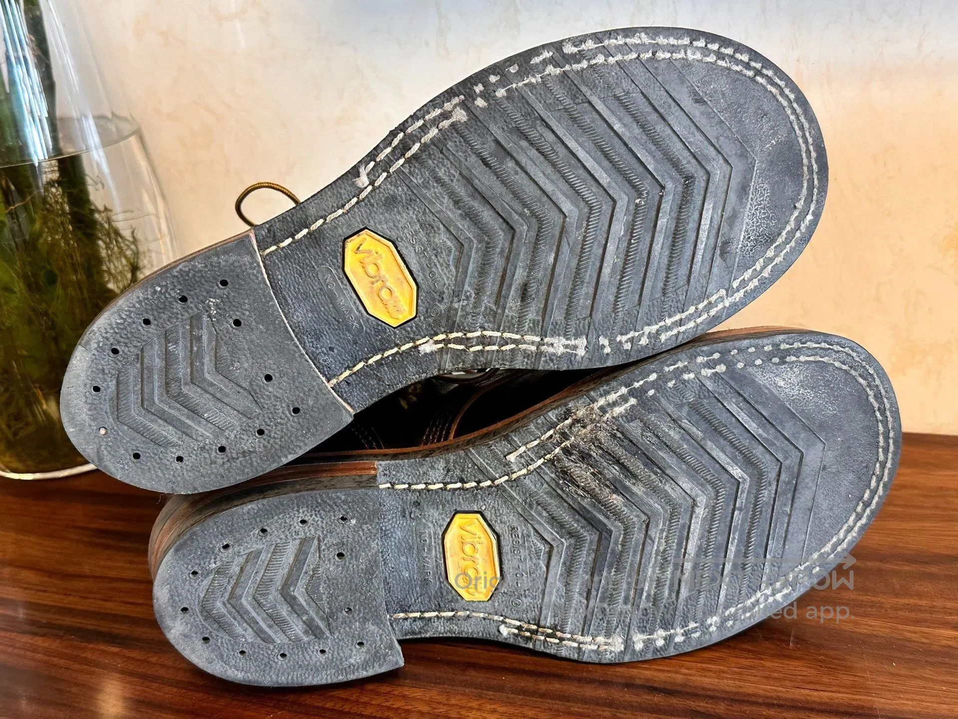WESCO Wesco Warren Navy Waxed Leather Shoes. Size US 8.5 / EU 41-42 - 8 Thumbnail