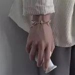 Jewelry Chrome Silver Cross Classic Bracelet Chain Goth God Size ONE SIZE - 3 Thumbnail