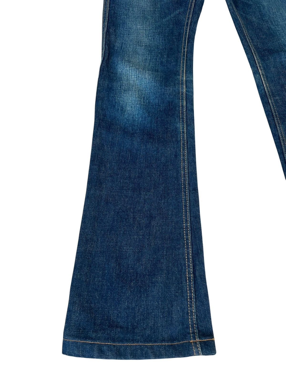 Cosmic Wonder Cosmic Wonder Japan Faded Denim Flare Jeans Size US 29 - 9 Thumbnail