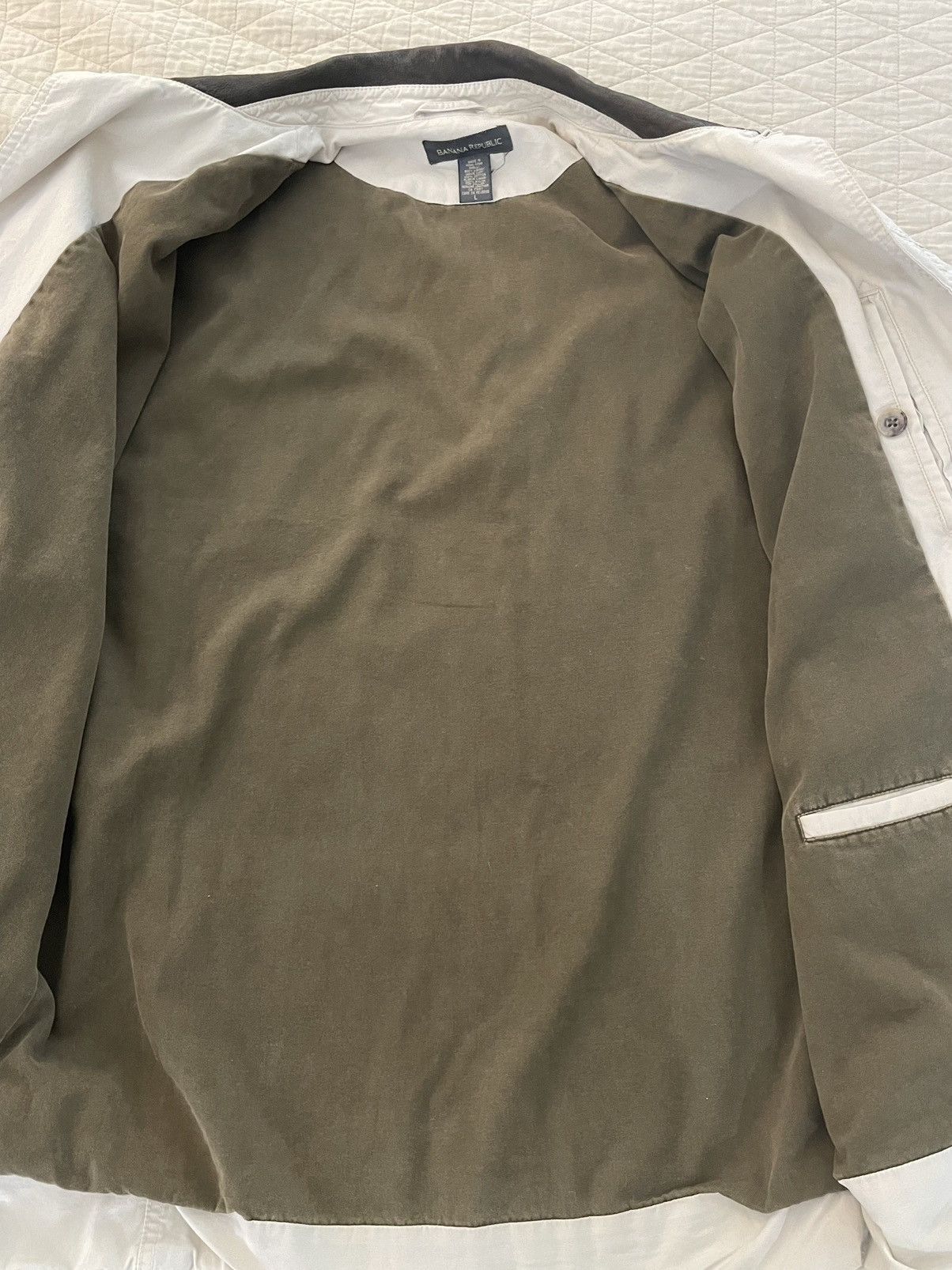 Banana Republic × Vintage Vintage Contrast Collar Barn Jacket Size US L / EU 52-54 / 3 - 6 Thumbnail